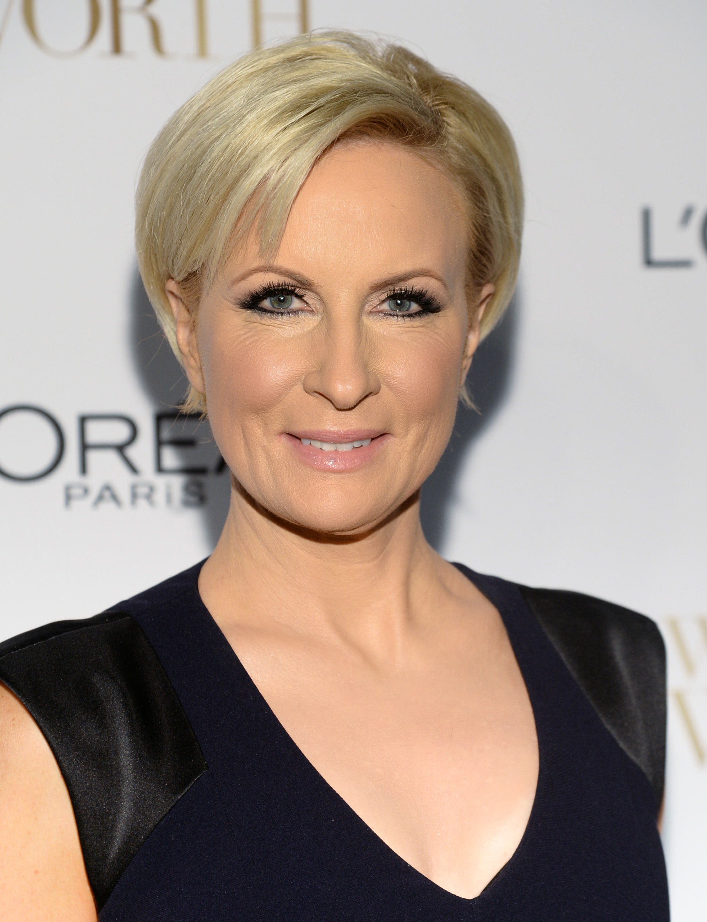Mika Brzezinski arrives at the Ninth Annual Women of Worth Awards in New York City on Dec. 2, 2014.