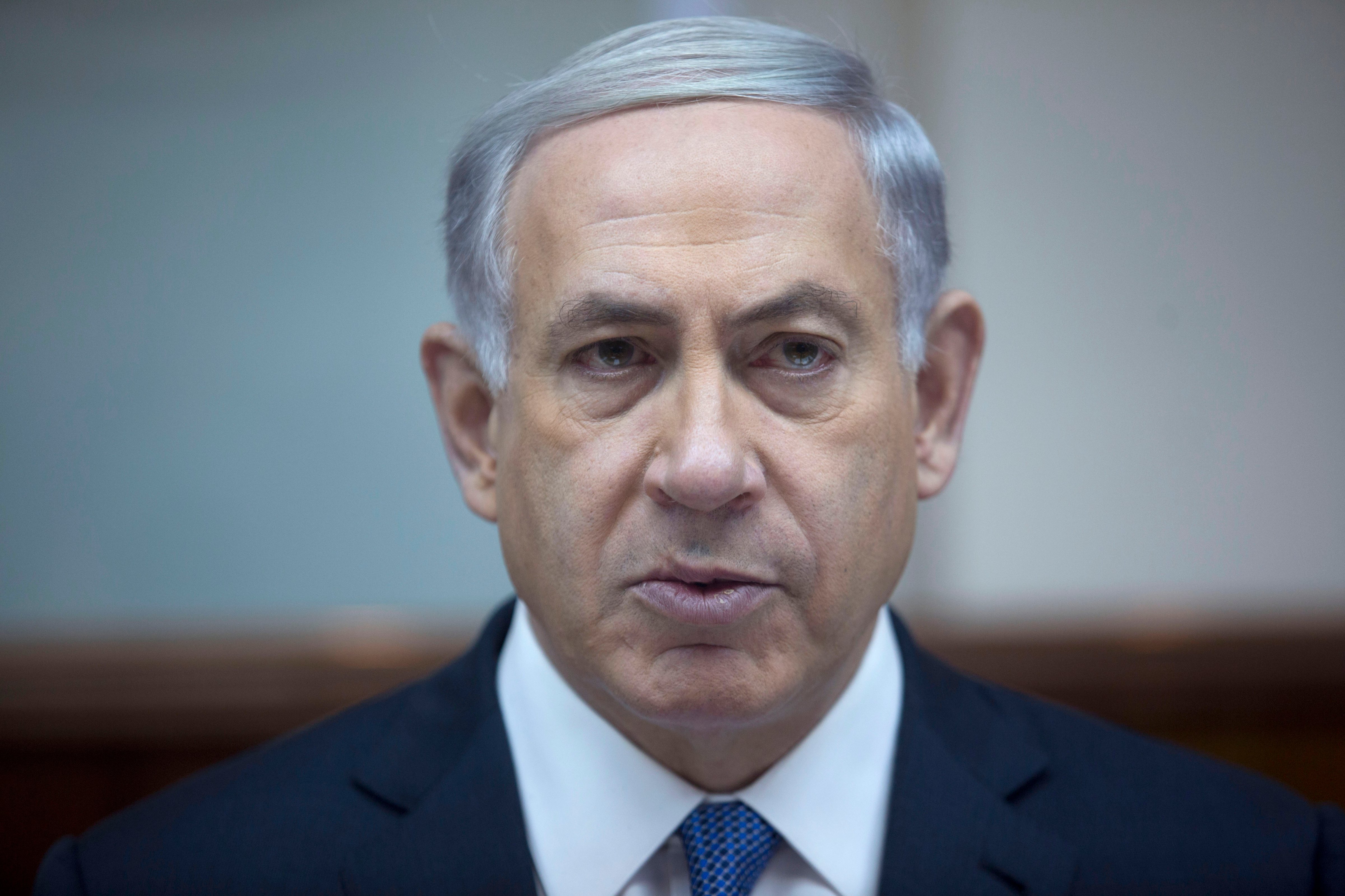 Israel's Prime Minister Benjamin Netanyahu in Jerusalem Feb. 15, 2015