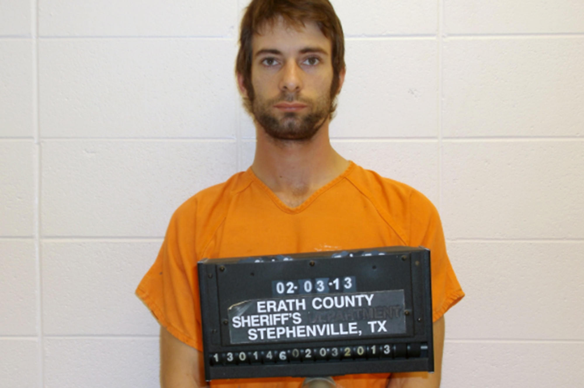 This undated photo provided by the Erath County Sheriffs Office shows Eddie Ray Routh.
