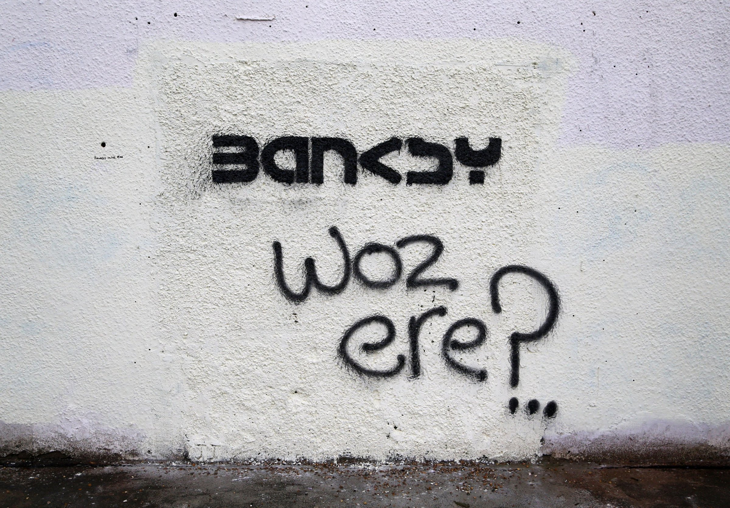 Banksy's art, November 10, 2014