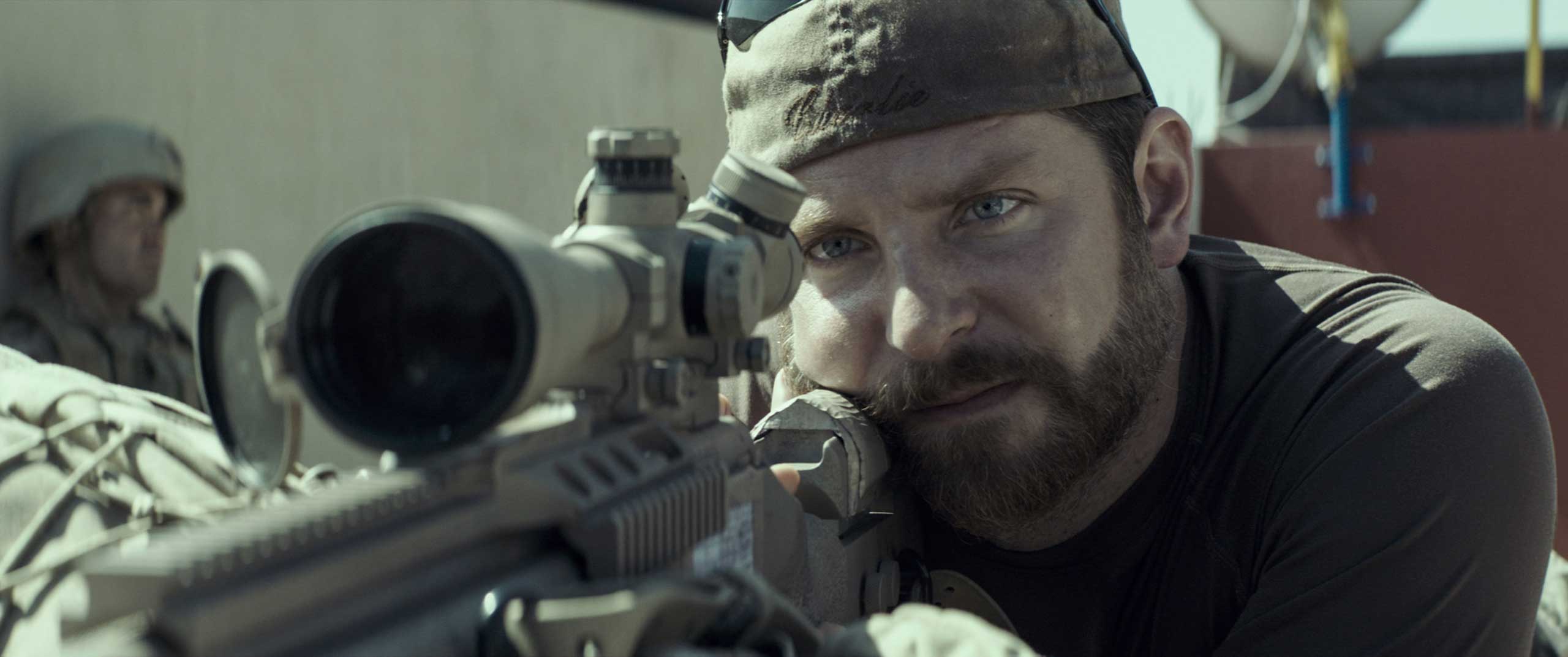Bradley Cooper as Chris Kyle in Warner Bros. Pictures' and Village Roadshow Pictures' <em>American Sniper</em>. (Warner Bros.)