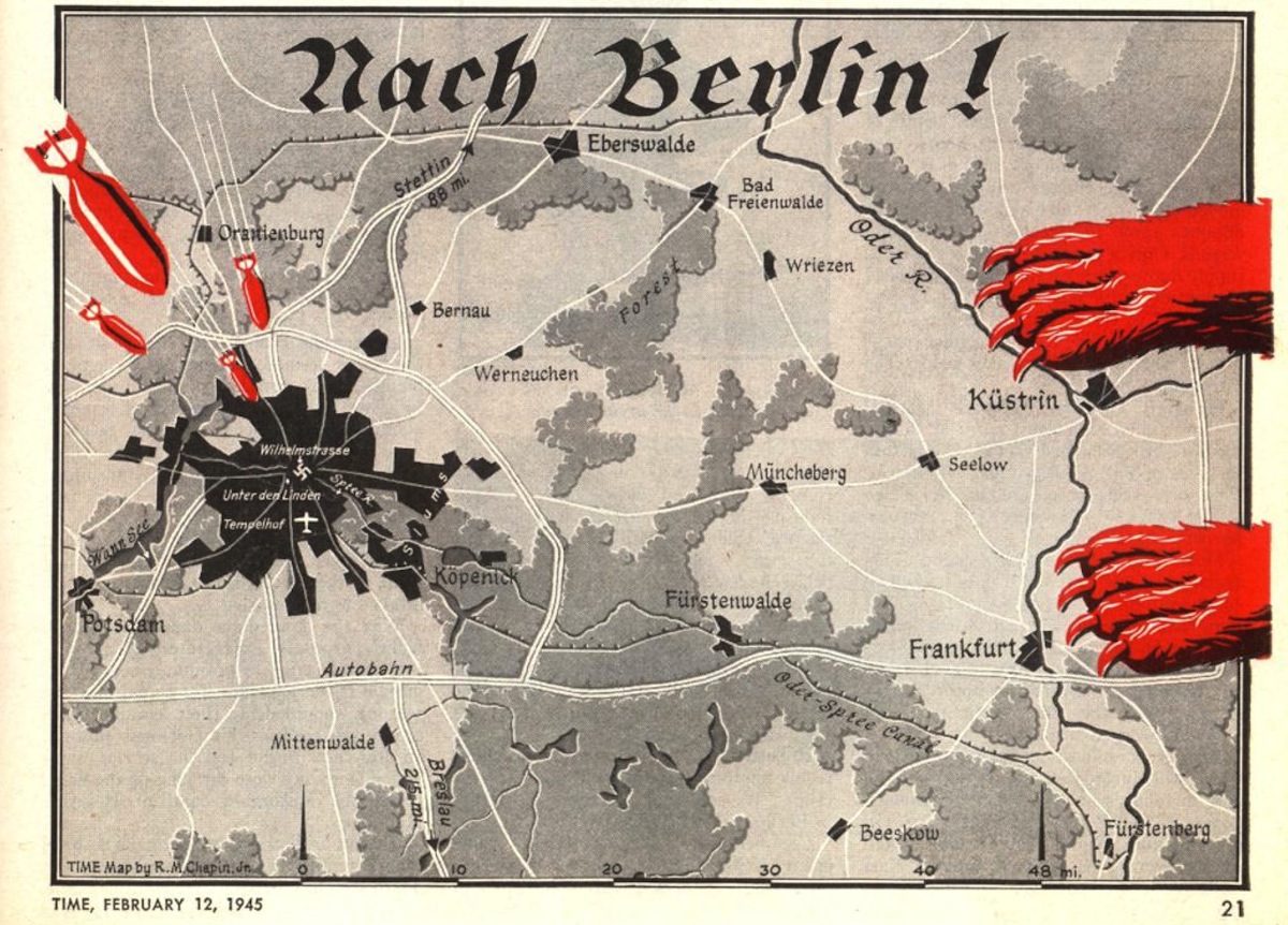 berlin map 1945