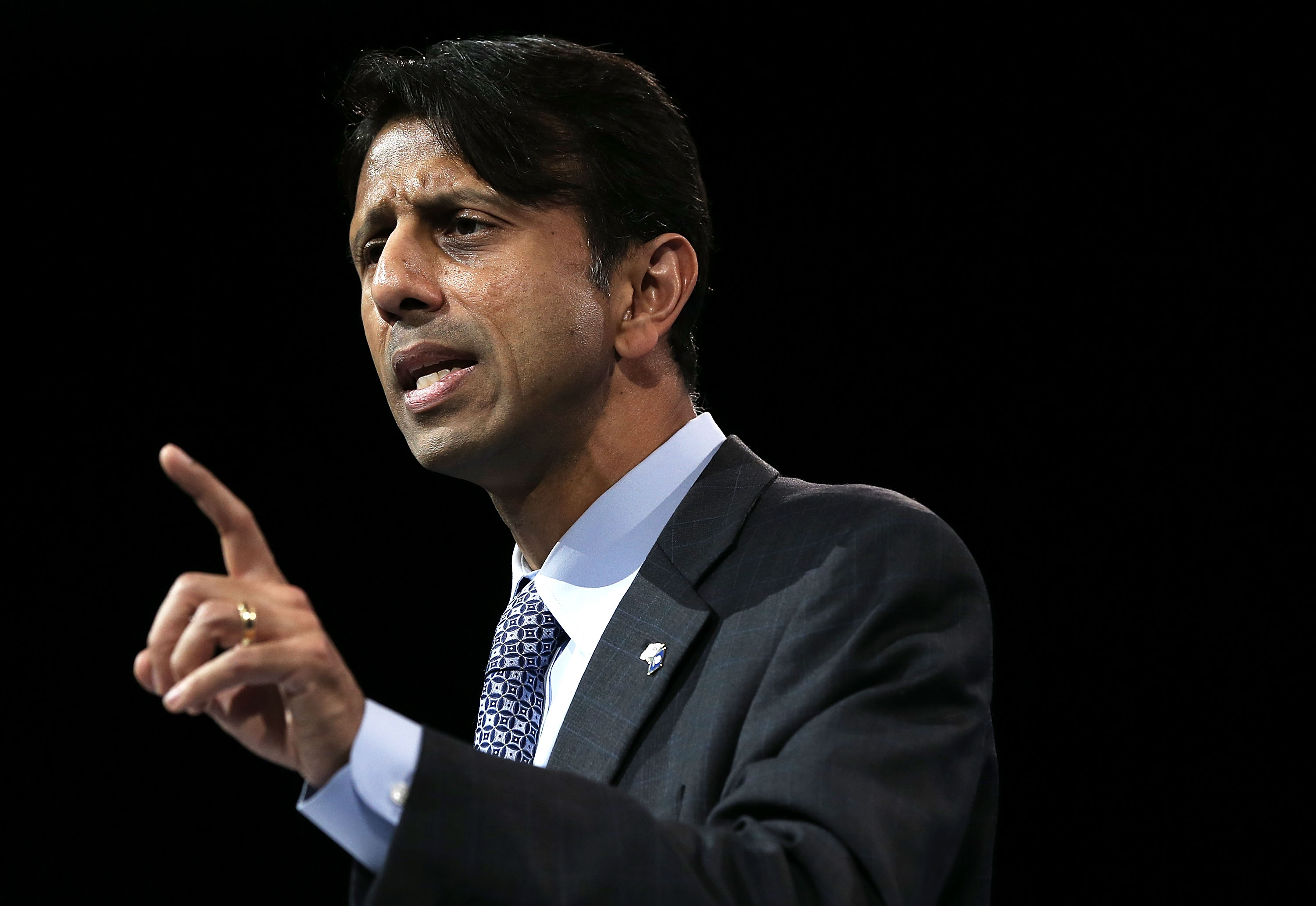 Louisiana Governor Bobby Jindal delivers remarks during the second day of the 40th annual Conservative Political Action Conference (CPAC) March 15, 2013 in National Harbor, Md. (Alex Wong&mdash;Getty Images)