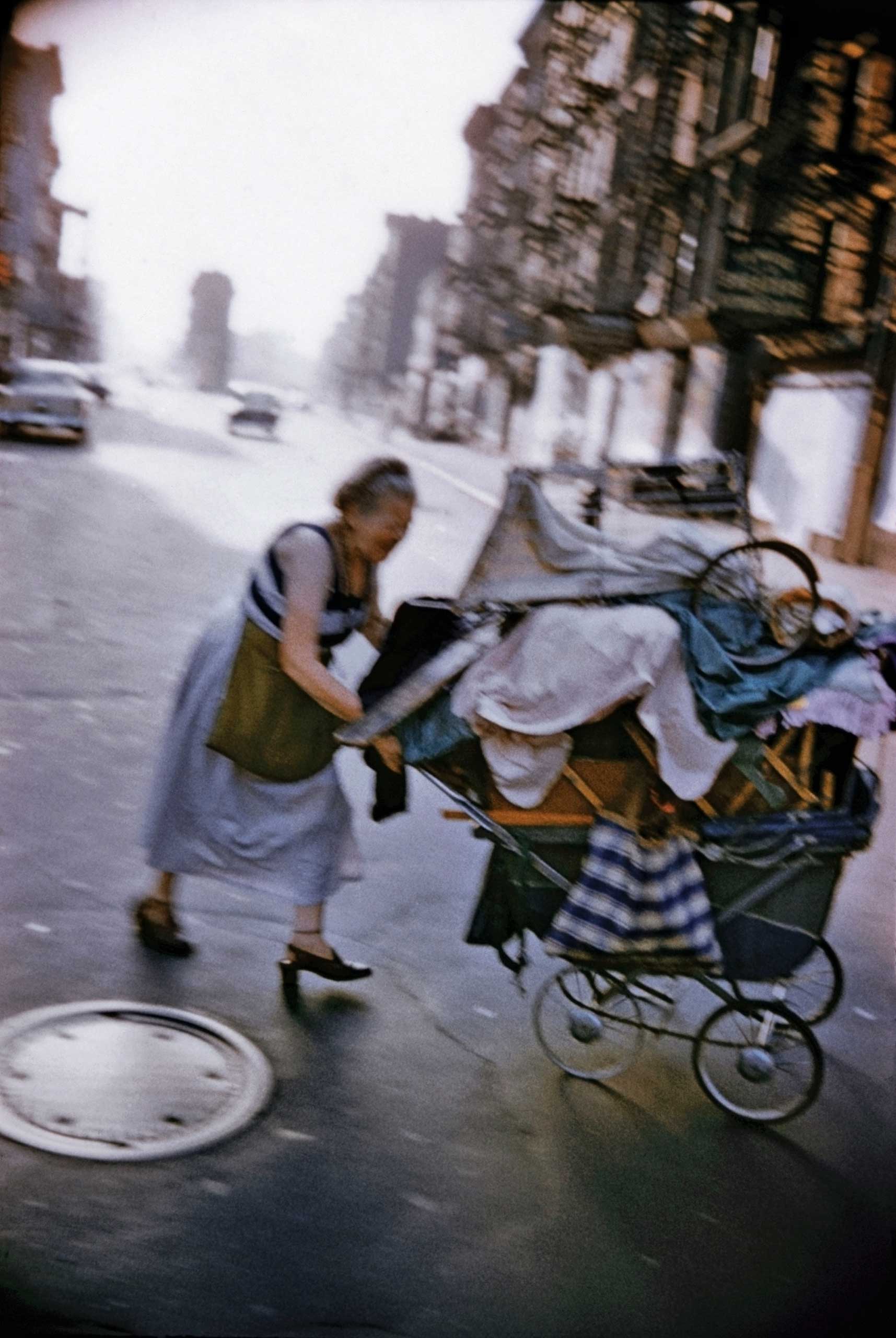 USA. New York City. 1957. Lower East Side.