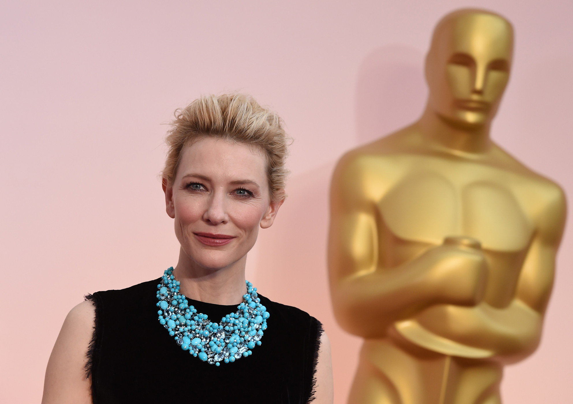Cate Blanchett attends the 87th Annual Academy Awards on Feb. 22, 2015 in Hollywood, Calif. (Mark Ralston—AFP/Getty Images)