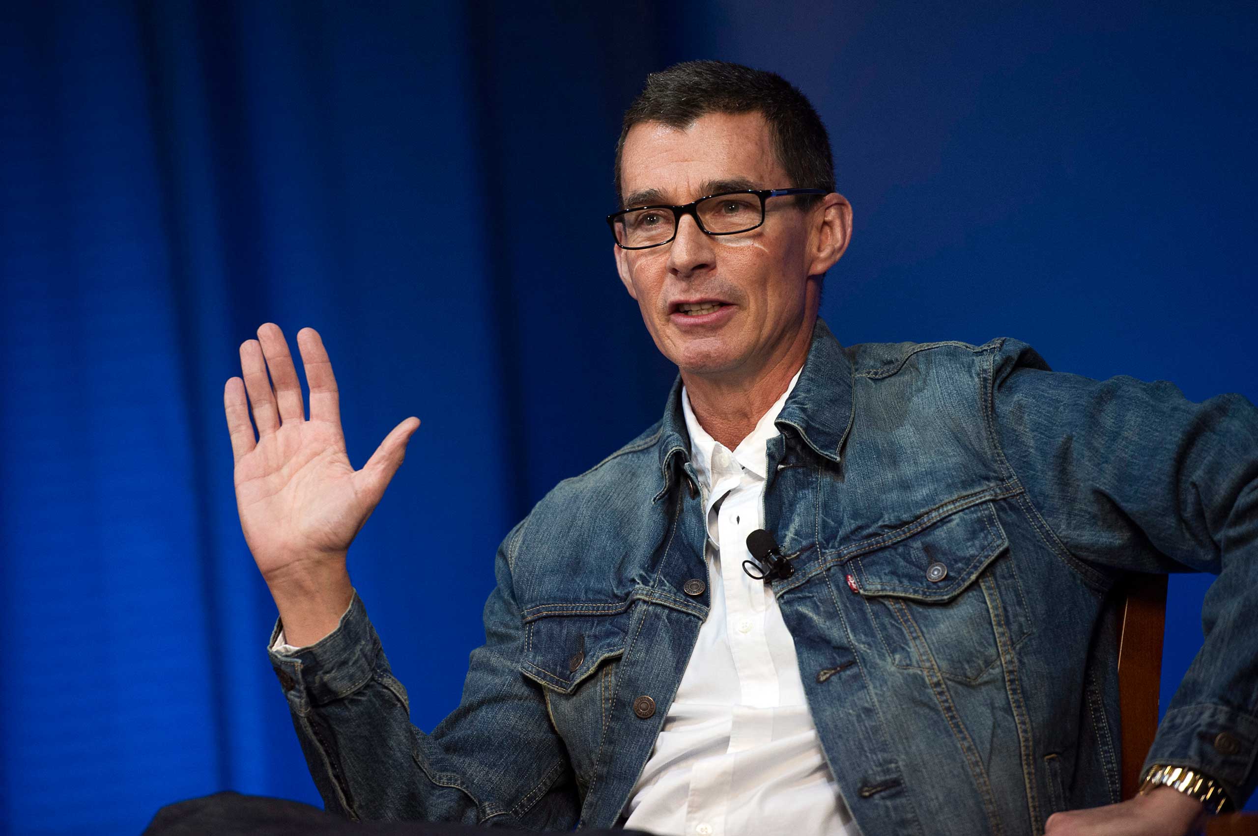 Chip Bergh, chief executive officer at Levis Strauss &amp; Co., in 2013. (David Paul Morris—Bloomberg/Getty Images)
