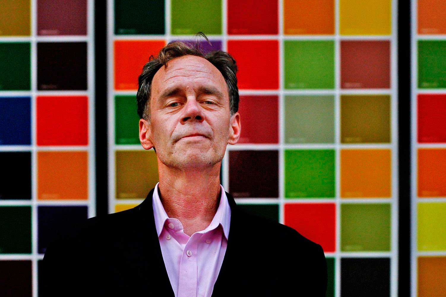 David Carr, culture reporter and media columnist for The New York Times. (Stephen Chernin—AP)