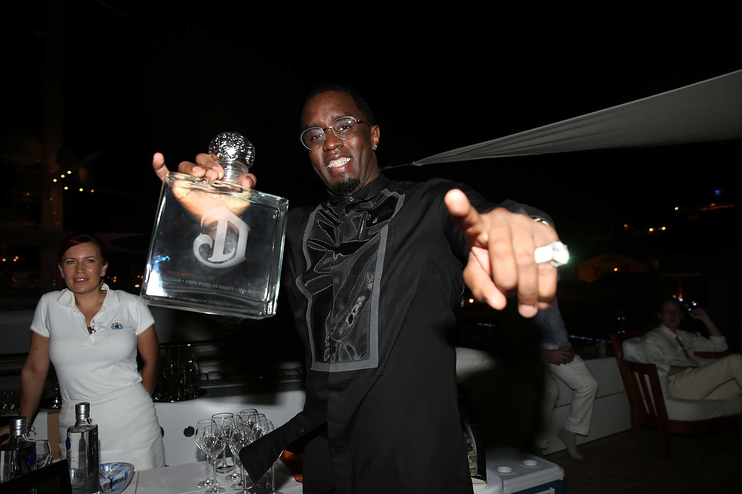 Sean Diddy Combs celebrate with their Circle of Friends at CIROC NYE in St Barthes hosted by Sean Diddy Combs on Dec. 31, 2014 in Gustavia, St Barthelemy. (Shareif Ziyadat&mdash;Getty Images)