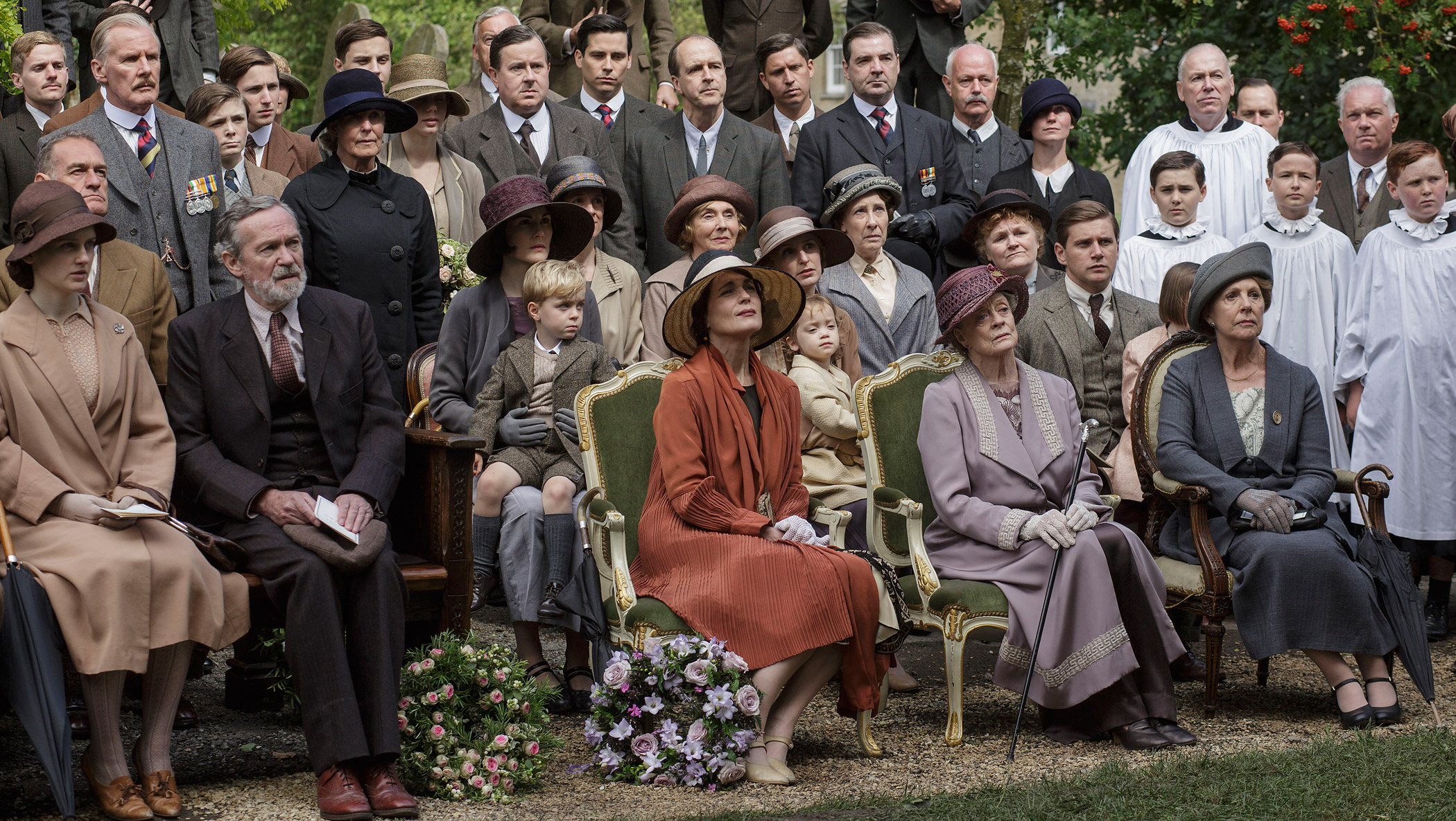 Downton Abbey Season 5 on MASTERPIECE on PBSPart EightSunday, February 22, 2015 at 9pm ETSomeone tries to derail Rose and Atticus’s happiness. Mrs. Patmore gets a surprise. Anna isin trouble. Robert has a revelation.(C) Nick Briggs/Carnival Films 2014 for MASTERPIECEThis image may be used only in the direct promotion of MASTERPIECE CLASSIC. No other rights are granted. All rights are reserved. Editorial use only. USE ON THIRD PARTY SITES SUCH AS FACEBOOK AND TWITTER IS NOT ALLOWED.