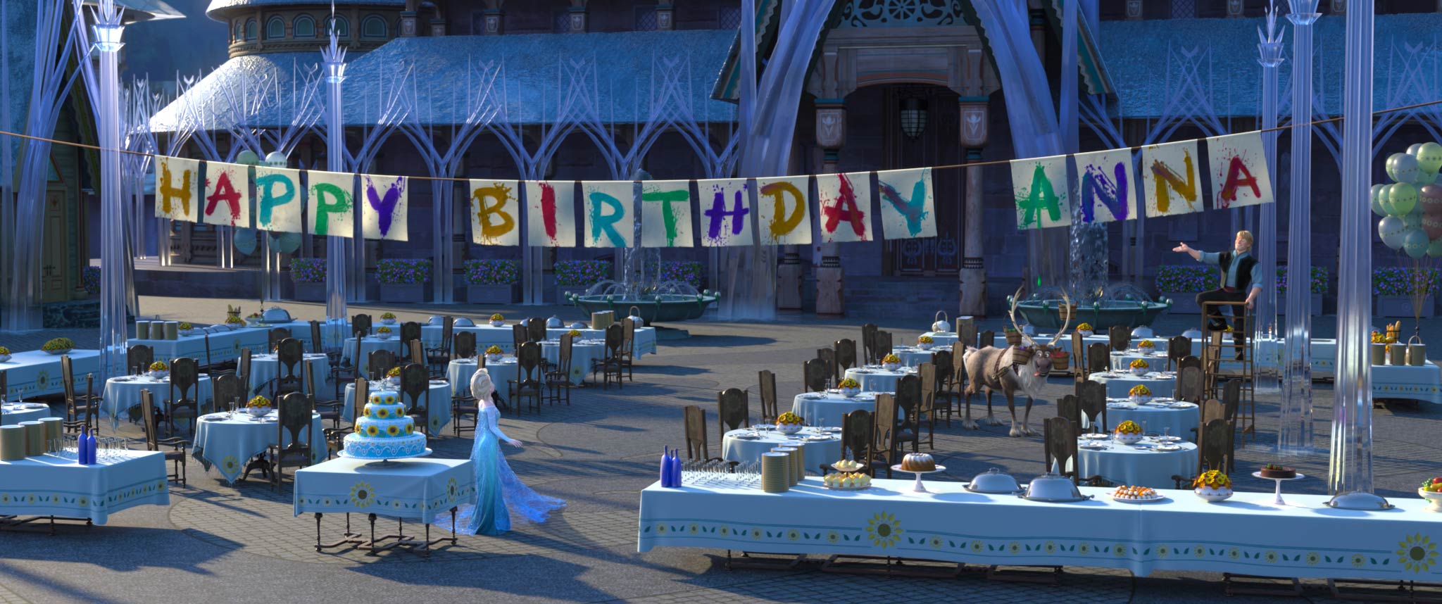 It's Anna's birthday and Elsa and Kristoff are determined to give her the best celebration ever.