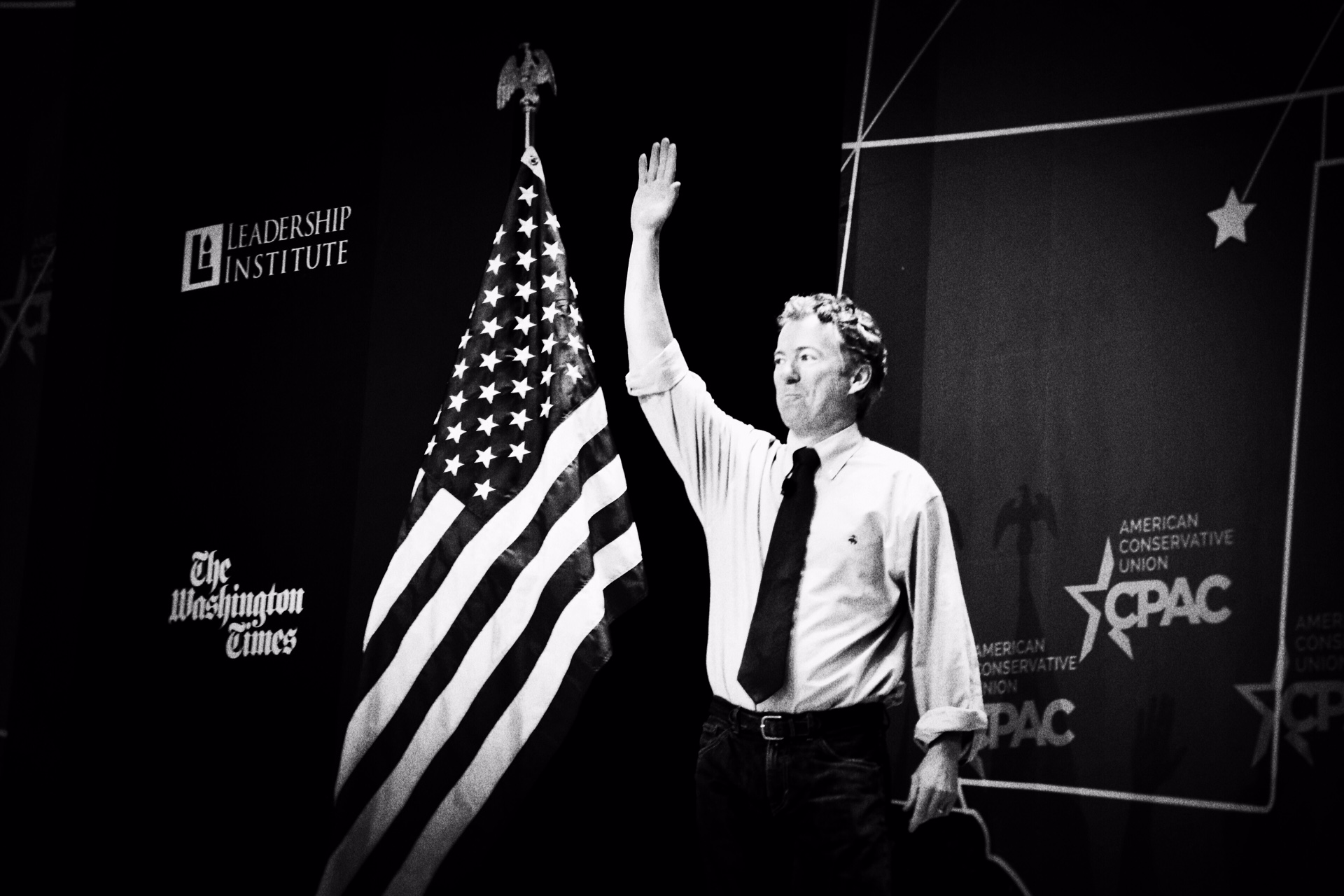 Rand Paul speaks at CPAC in National Harbor, Md. on Feb. 27, 2015. (Mark Peterson—Redux for TIME)