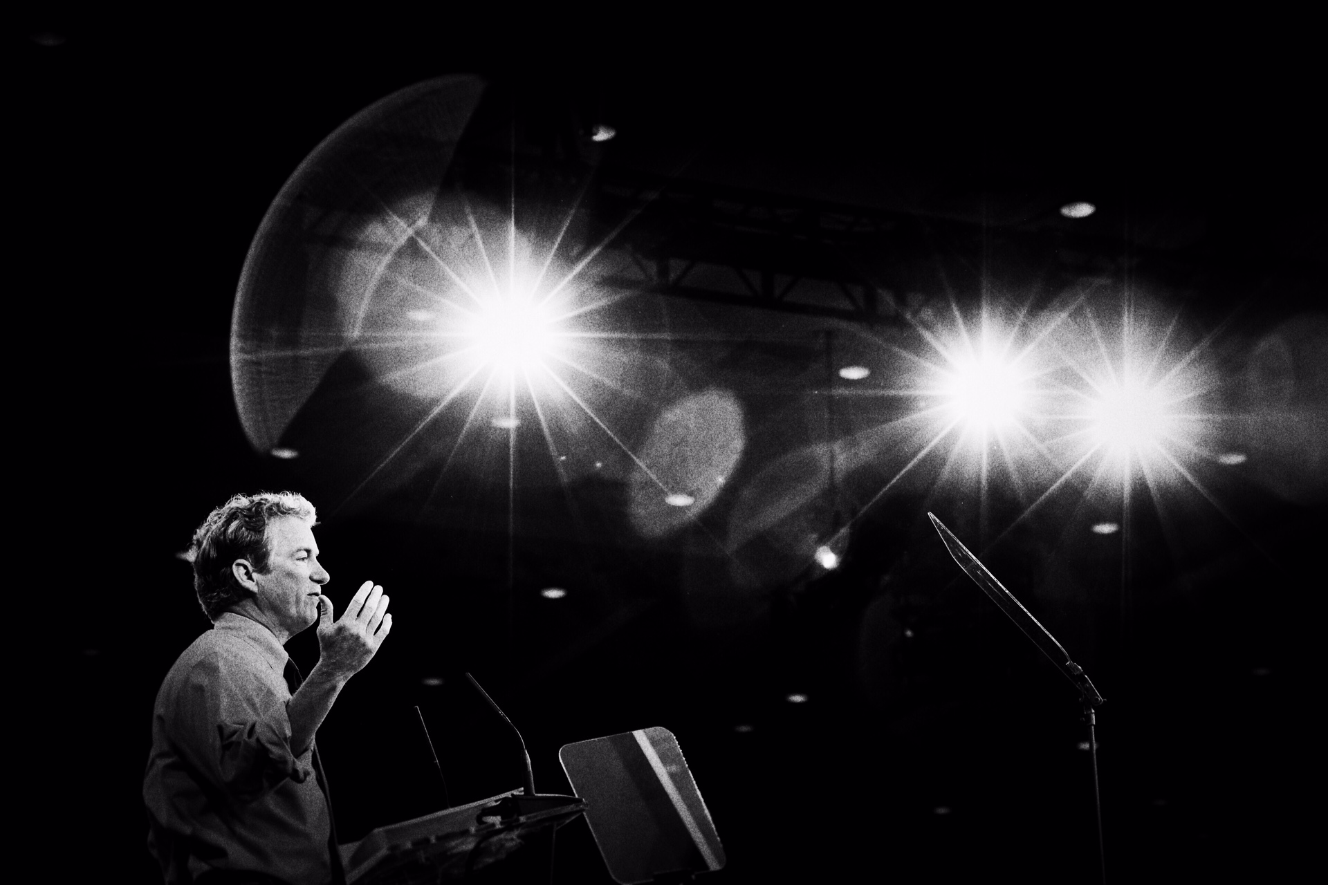 Rand Paul speaks at CPAC in National Harbor, Md. on Feb. 27, 2015.