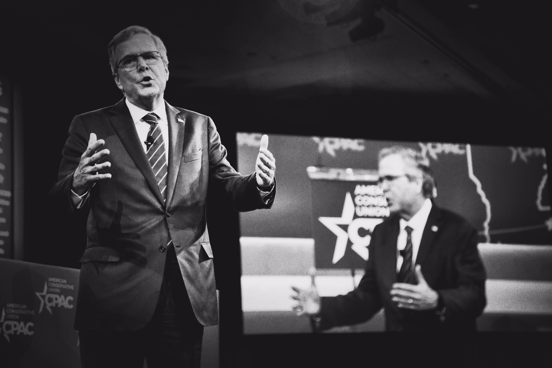 Jeb Bush speaks at CPAC in National Harbor, Md. on Feb. 27, 2015.