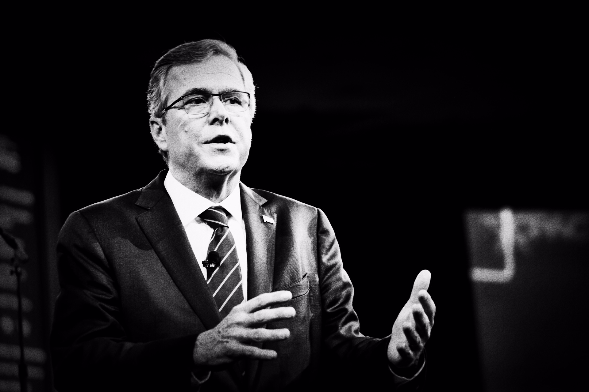 Jeb Bush speaks at CPAC in National Harbor, Md. on Feb. 27, 2015. (Mark Peterson—Redux for TIME)