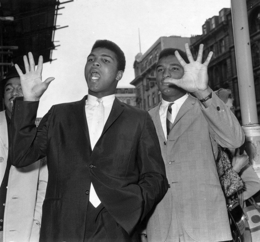 Muhammad Ali and his brother Rahaman