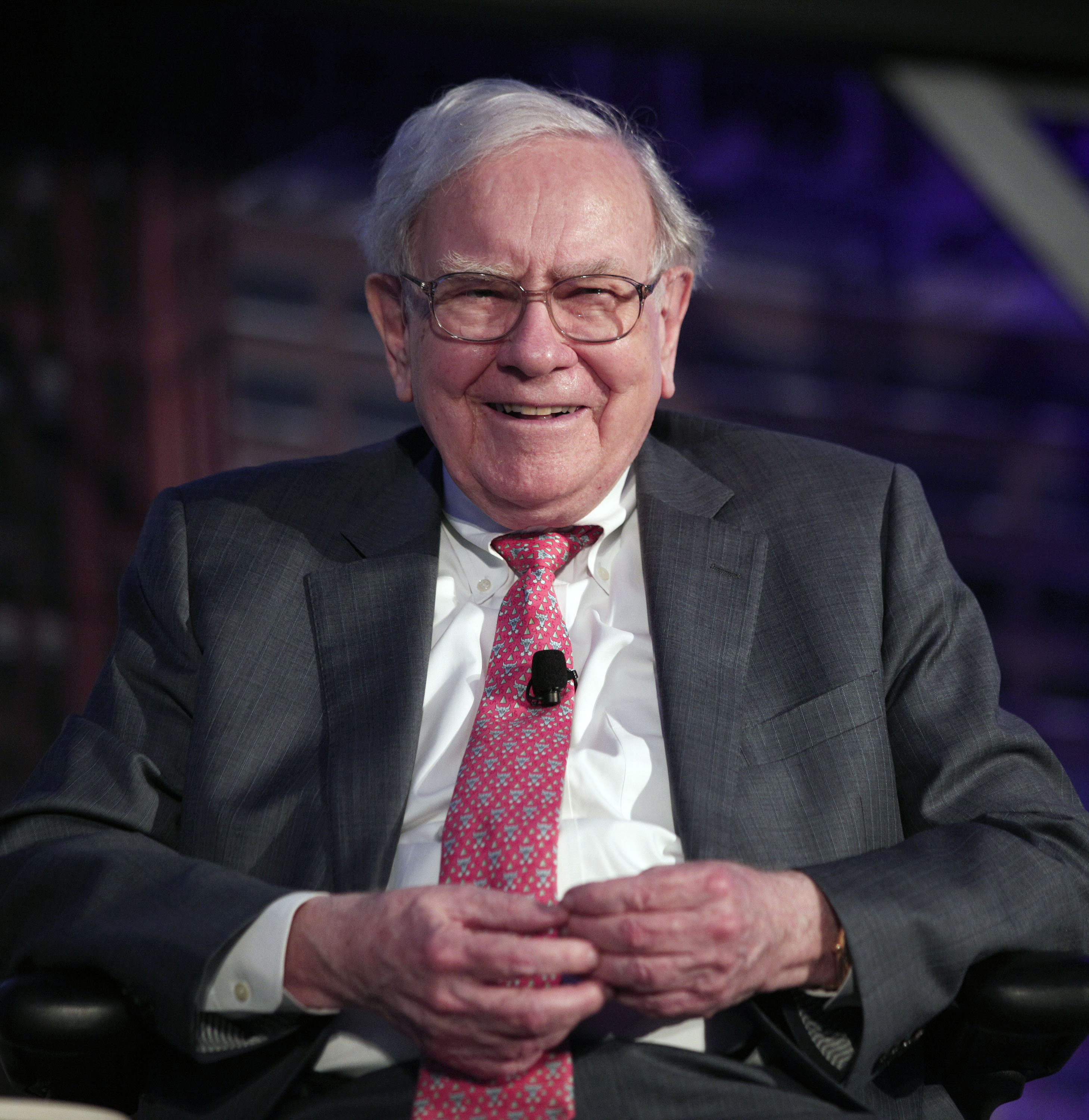 Billionaire investor Warren Buffett speaks at an event called, "Detroit Homecoming" on Sept. 18, 2014 in Detroit.