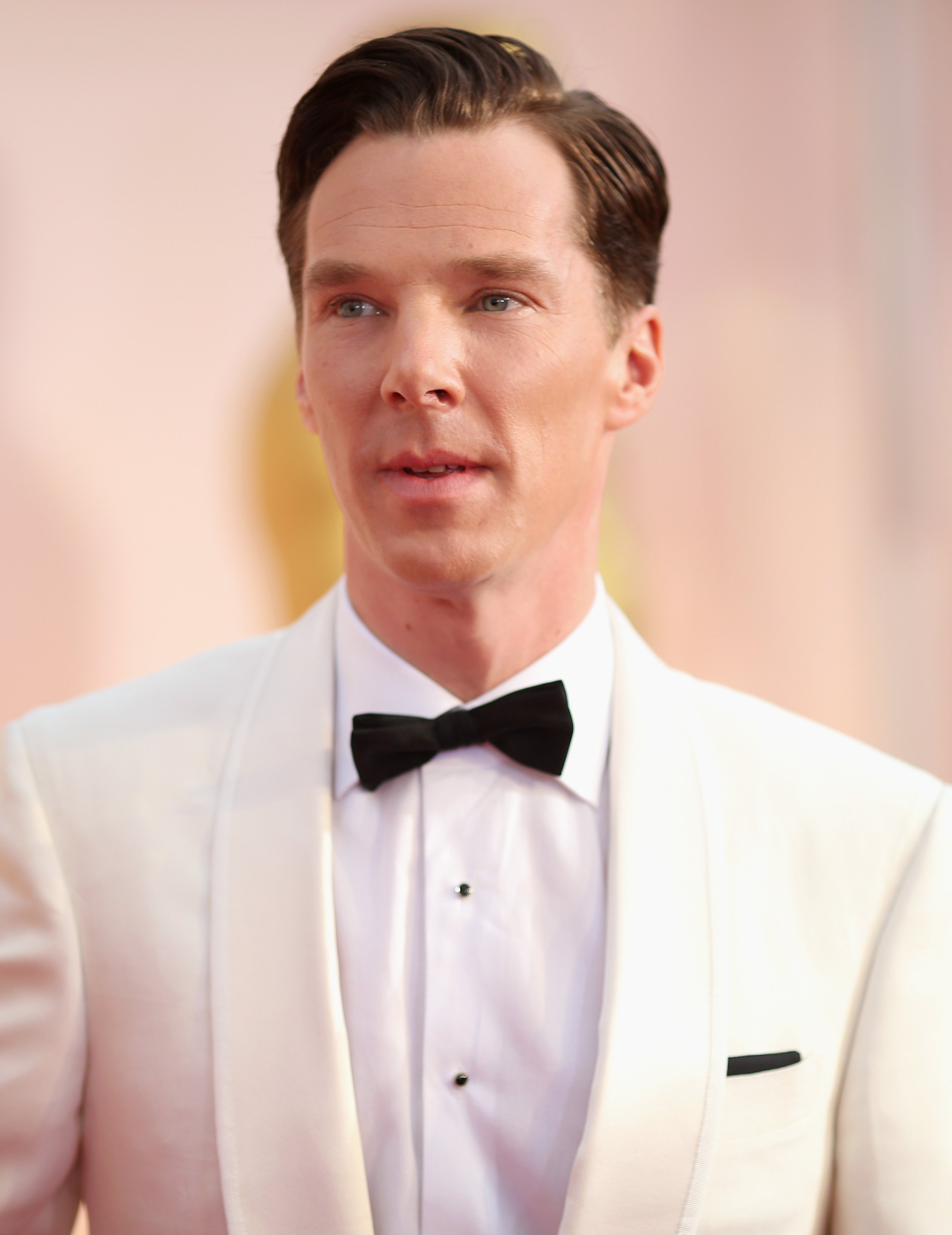 Actor Benedict Cumberbatch attends the 87th Annual Academy Awards in Hollywood, Calif. on Feb. 22, 2015.