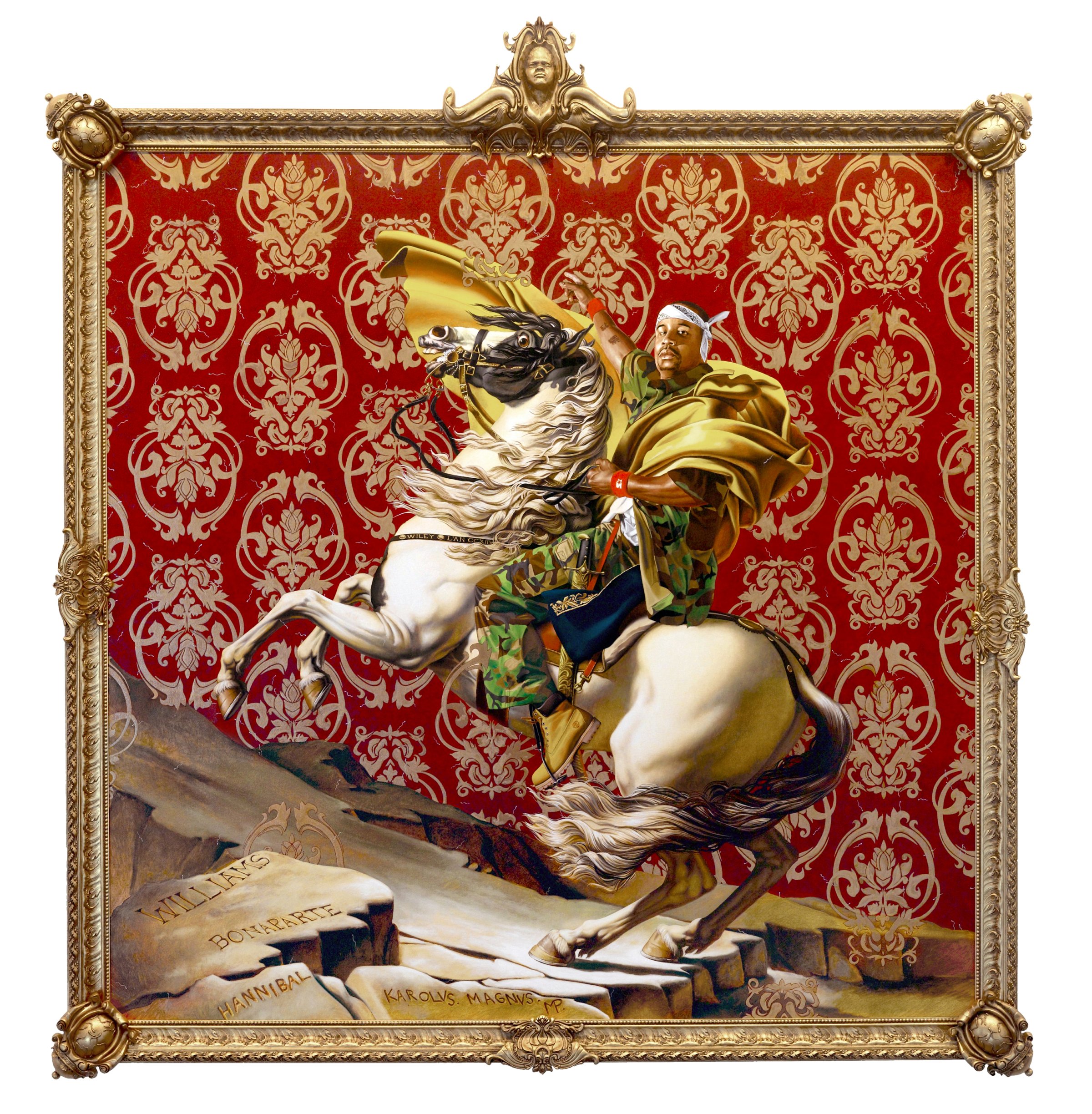The Royal Treatment: Kehinde Wiley's street-chic update of the Old Masters