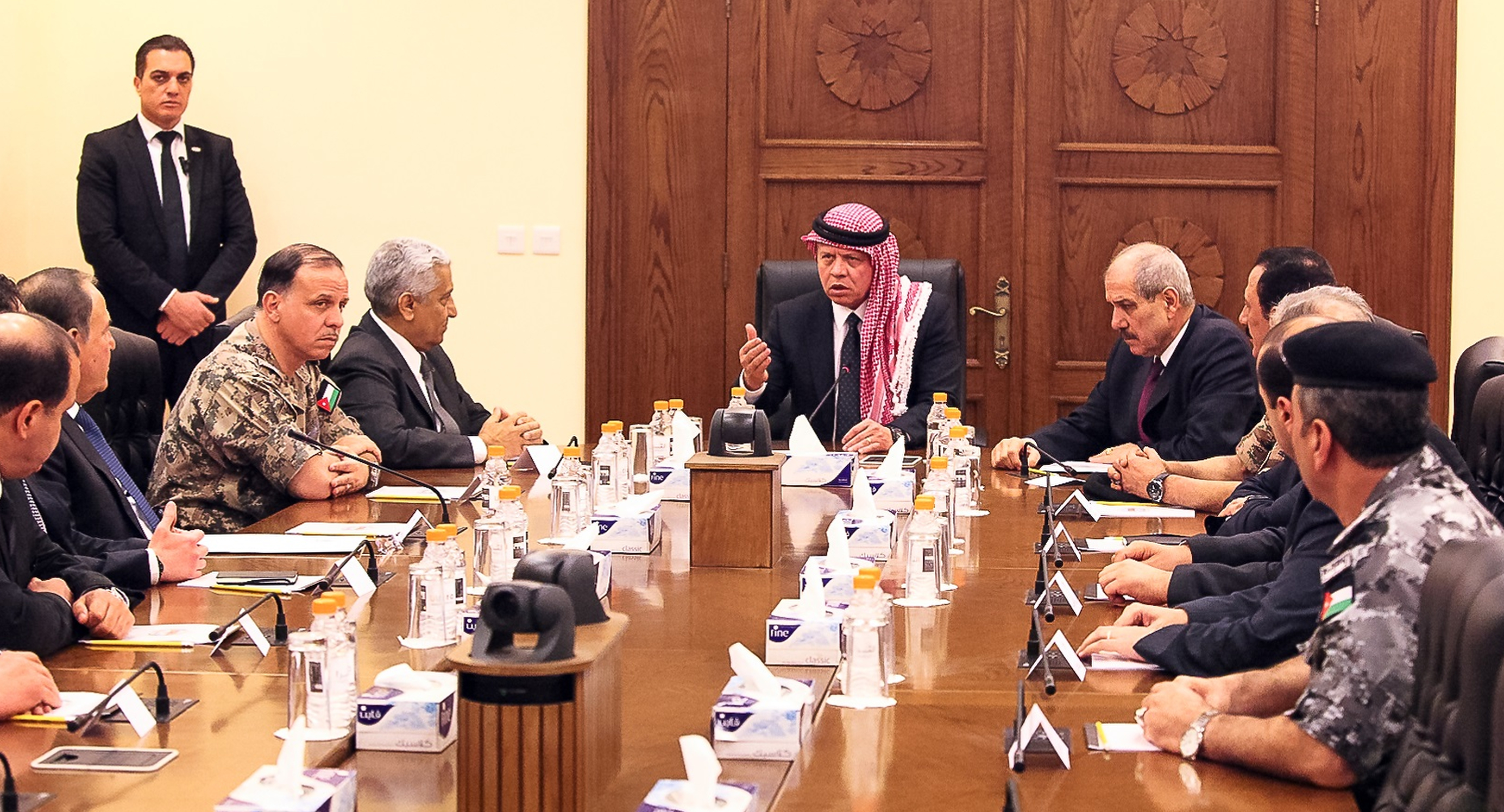 Jordan King Abdullah Meetings After Killing Of Pilot - Amman