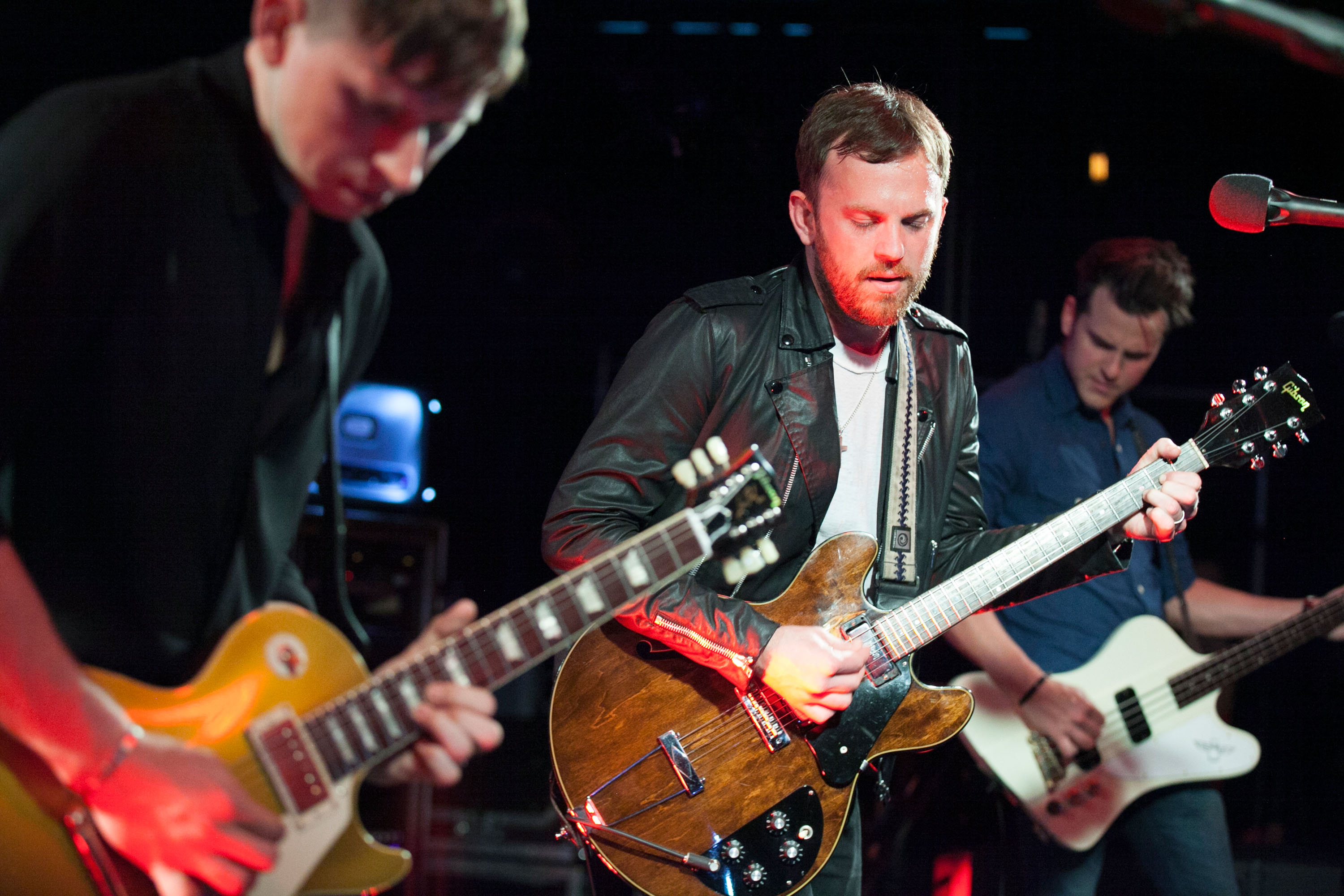 The Kings of Leon Perform At The Red Bull Sound Space At KROQ