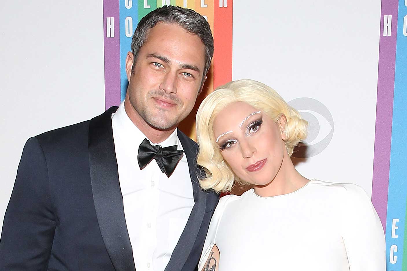 Taylor Kinney and Lady Gaga in 2014. (Paul Morigi&mdash;WireImage/Getty Images)