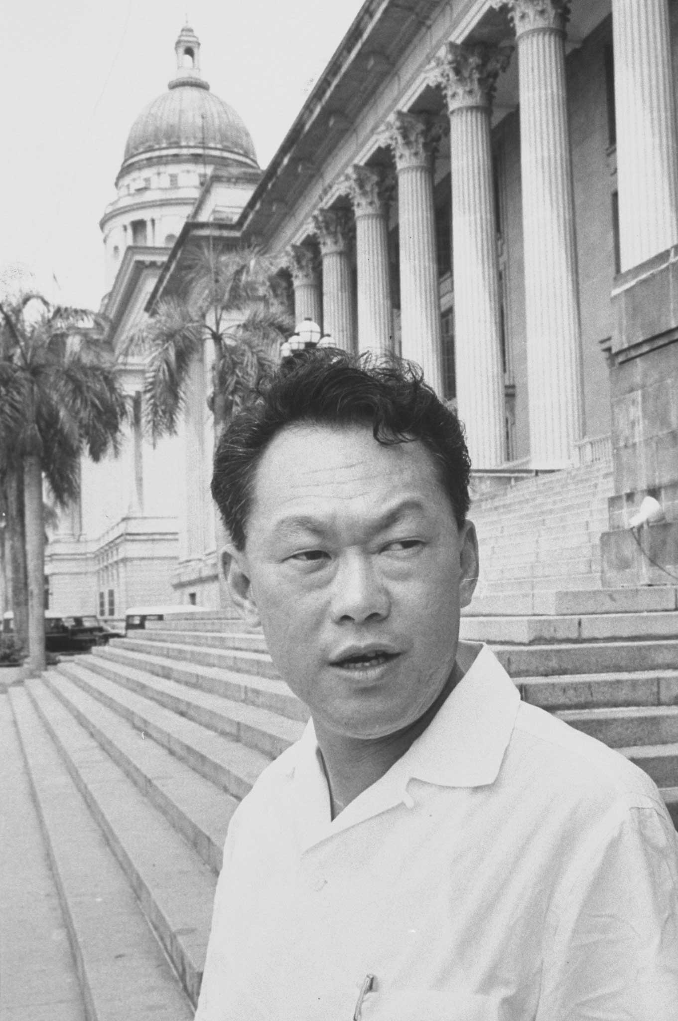 Lee Kuan Yew in 1965.
