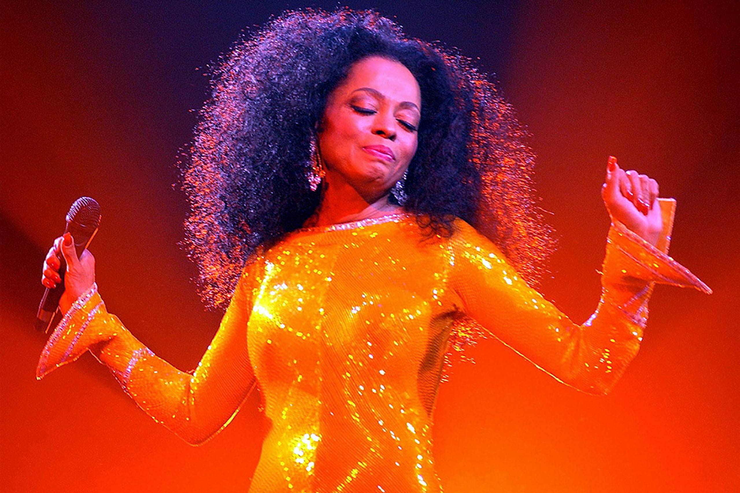 Diana Ross Performs In Dublin