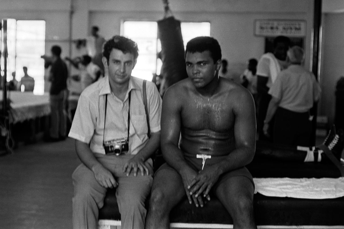 Danny Lyon and Muhammad Ali