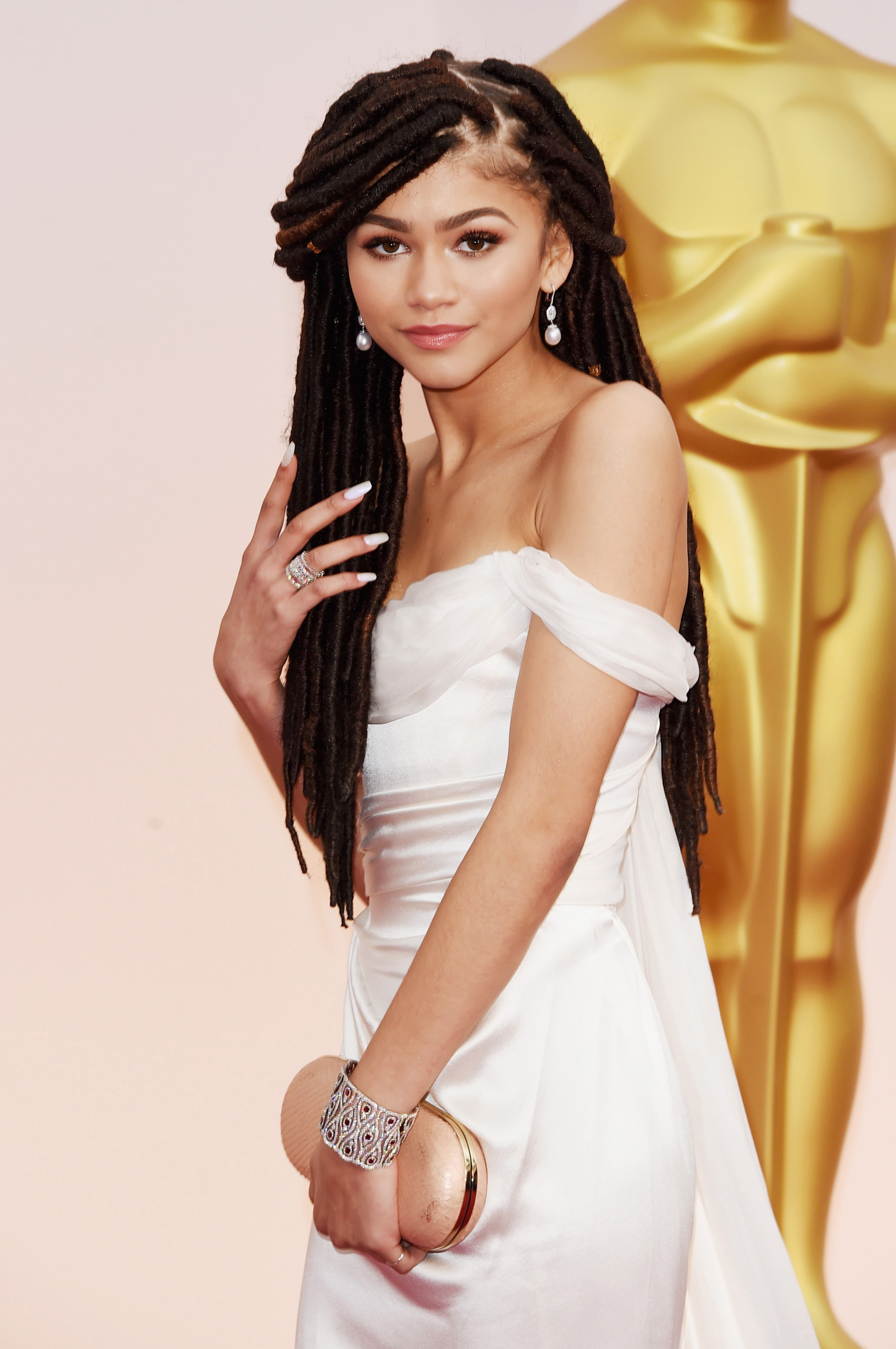 Zendaya attends the 87th Annual Academy Awards on Feb. 22, 2015 in Hollywood, Calif.
