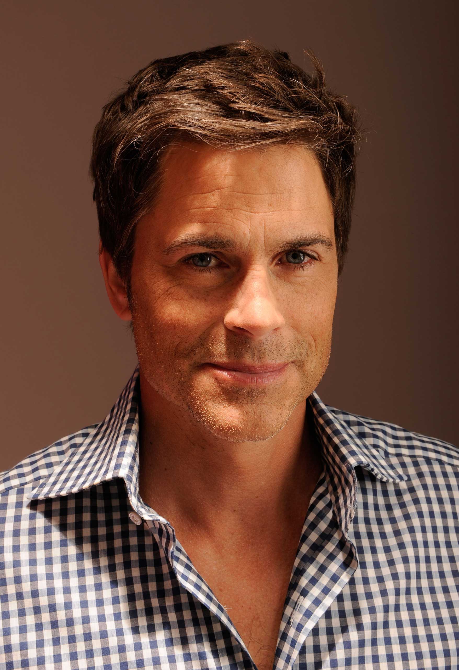 Actor Rob Lowe visits the Tribeca Film Festival 2012 portrait studio on April 25, 2012 in New York City.