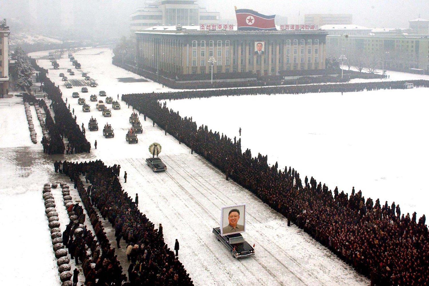Kim Jong Il photoshopped photograph