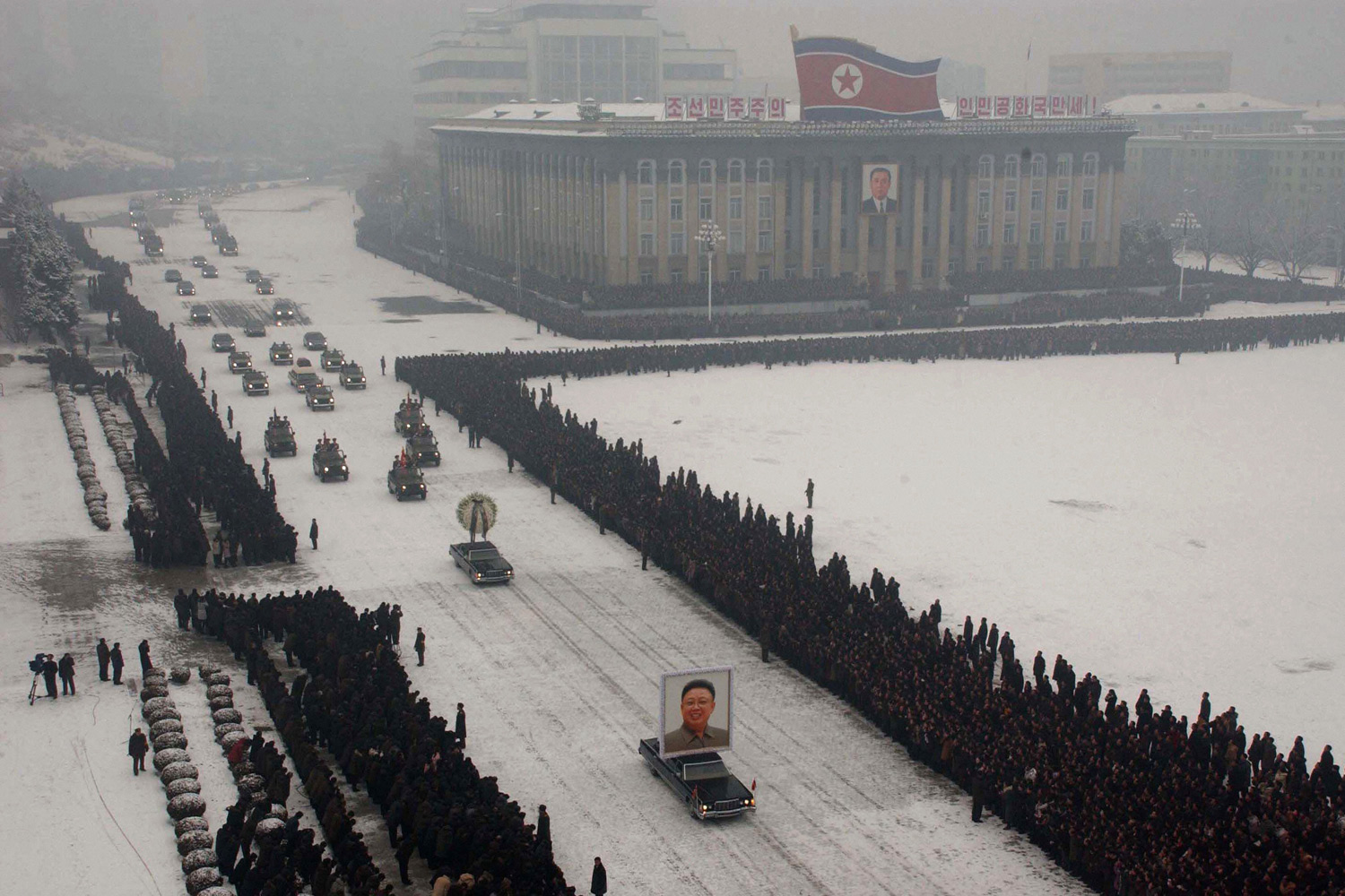 Kim Jong Il photoshopped photograph