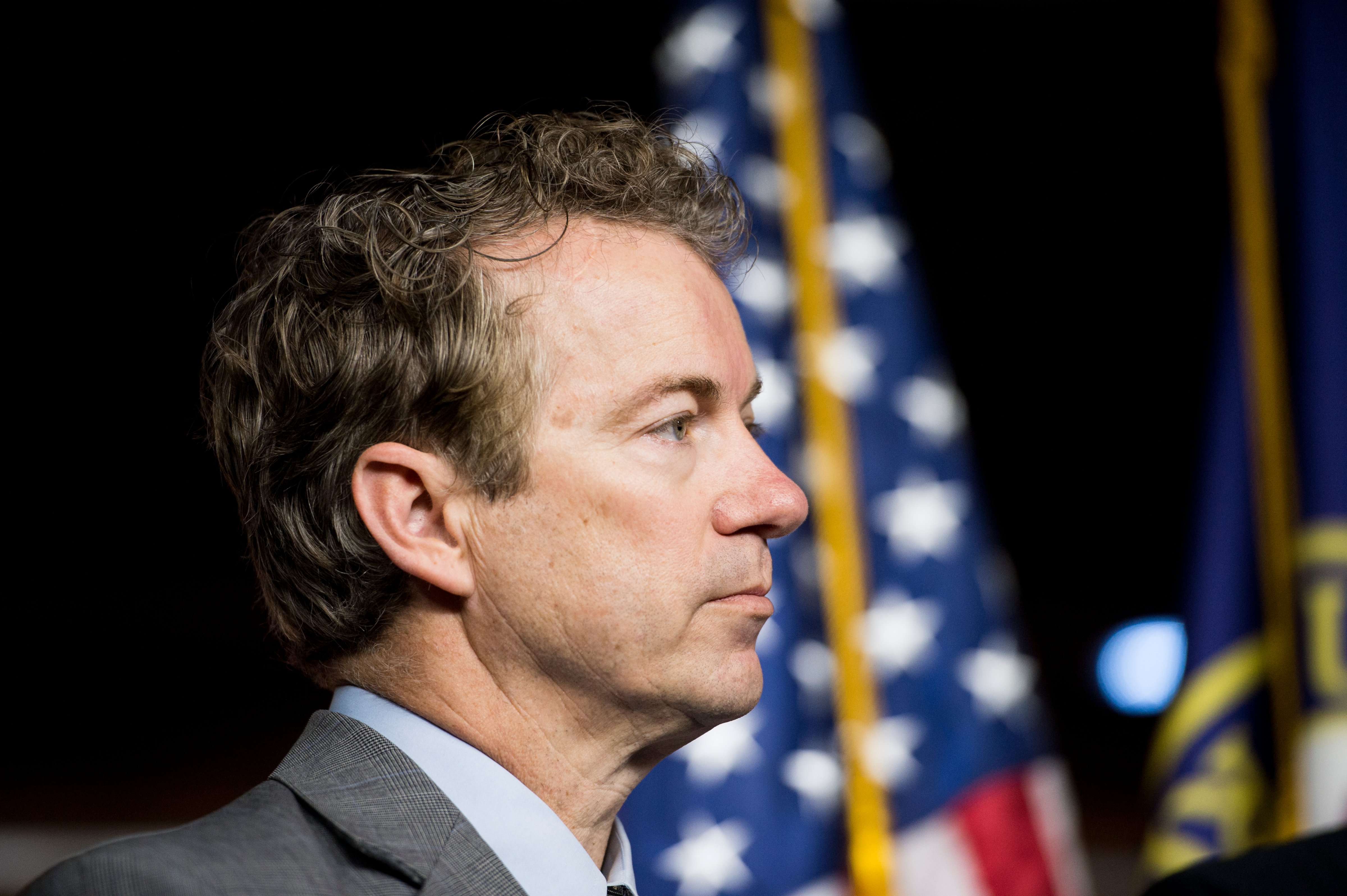 Sen. Rand Paul, R-Ky., speaks during a news conference on Jan. 27, 2015. (Bill Clark—CQ-Roll Call,Inc./Getty Images)