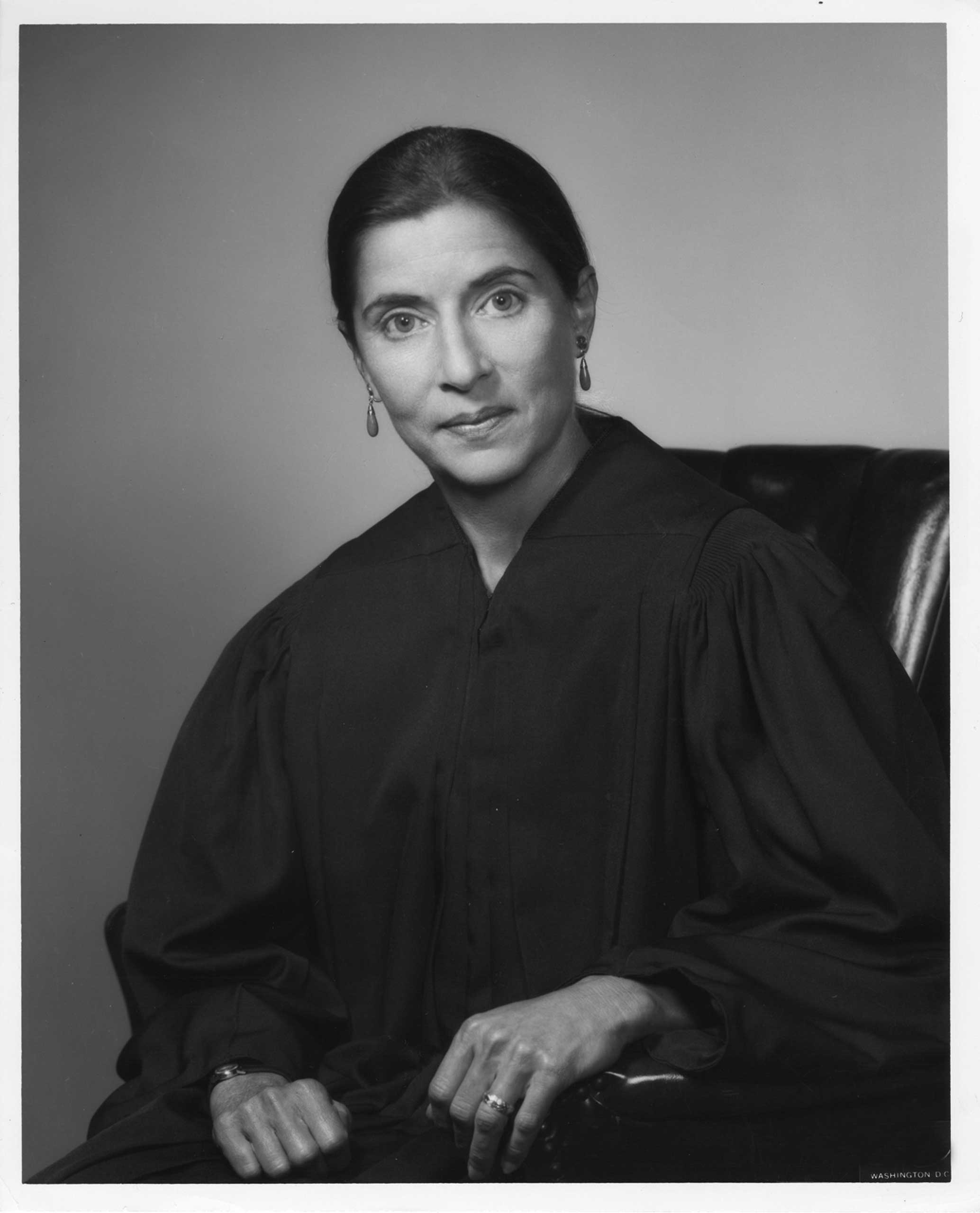 Fall 1980
                              Judge Ruth Bader Ginsburg during her first term as a United States Circuit Judge to the U.S. Court of Appeals for the District of Columbia.