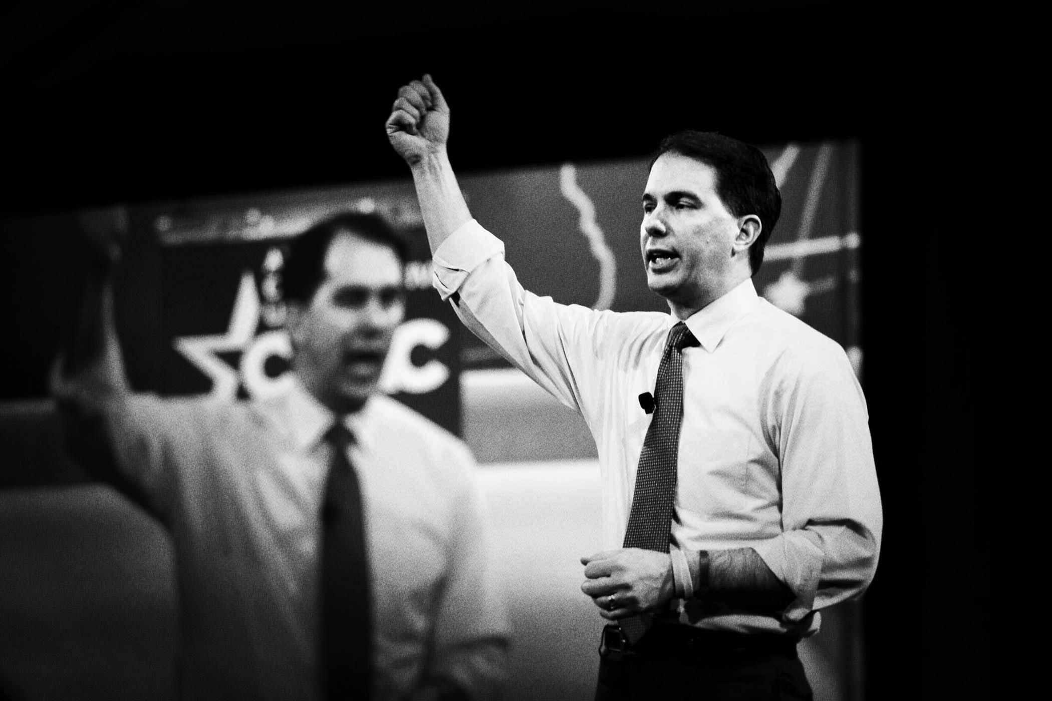 Wisconsin Governor Scott Walker at CPAC in National Harbor, Md., on Feb. 26, 2015.