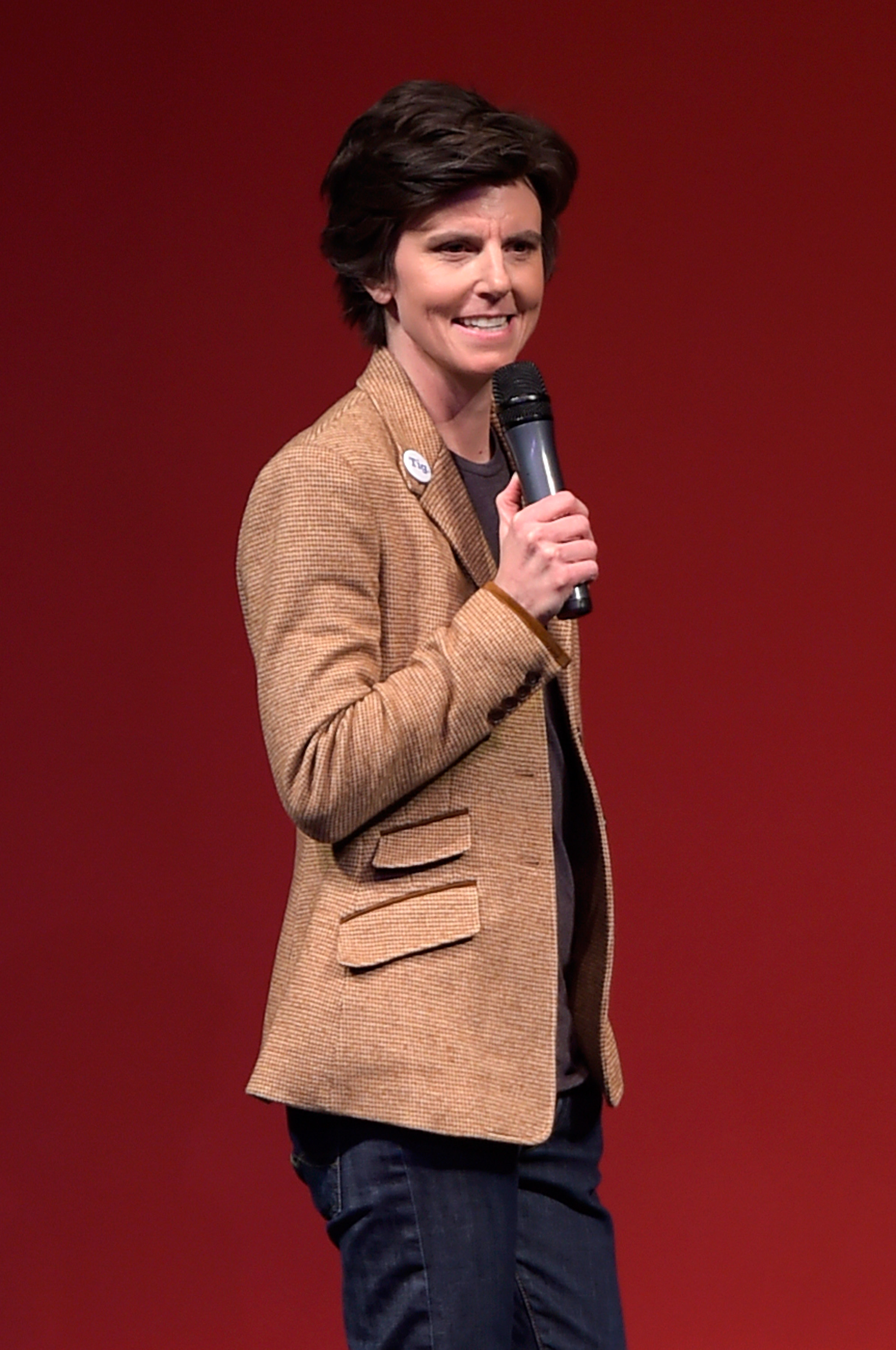 Host Tig Notaro speaks onstage at the Awards Night Ceremony during the 2015 Sundance Film Festival at the Basin Recreation Field House on January 31, 2015 in Park City, Utah. (Michael Loccisano&amp;mdash;Sundance/ Getty Images)