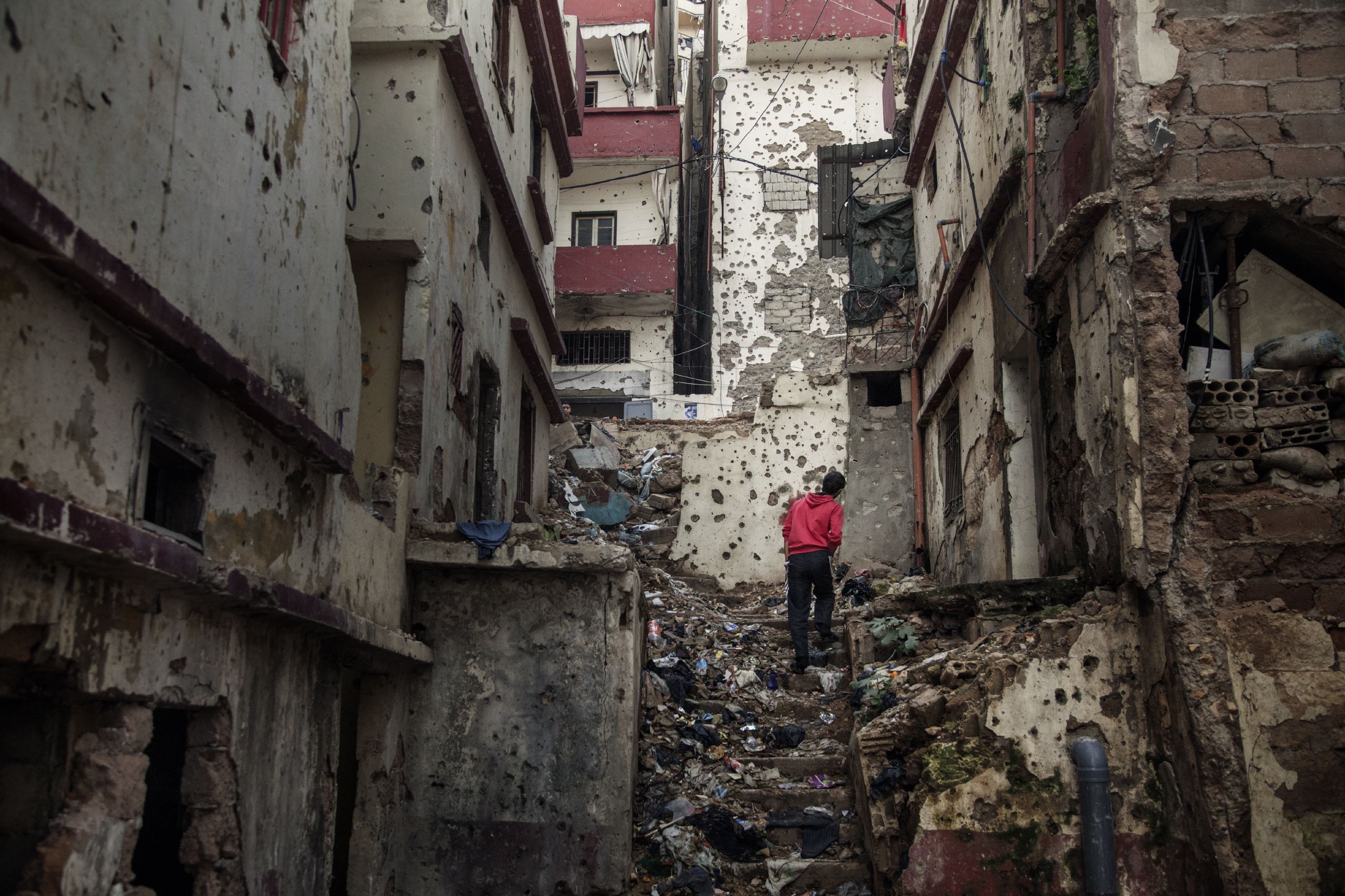 Jabal Mohsen, an Alawite enclave in Tripoli, Lebanon, Nov. and Dec. 2014.