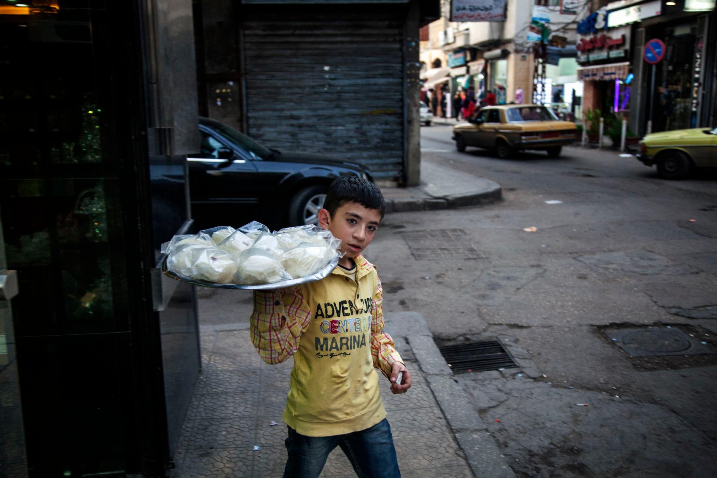 Children labor is widespread in the city of TripoliTripoli Lebanon November/December 2014