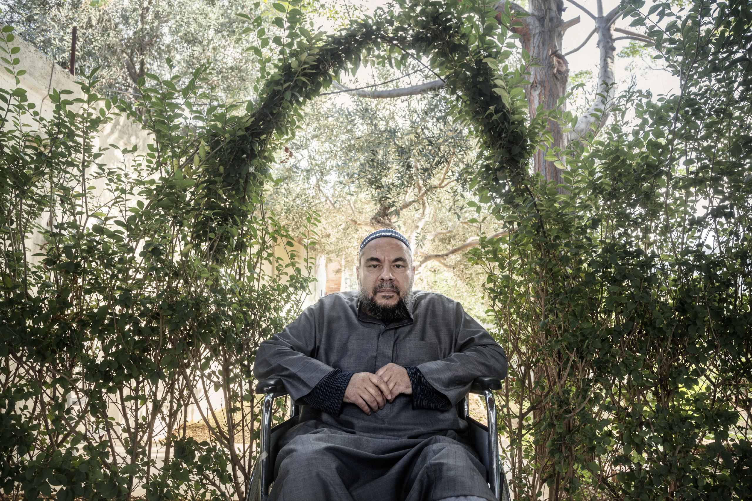 Sheikh Salem Rifai, the religious leader of the salafist mosque Al-Taqwa in Tripoli, Lebanon, Nov. and Dec. 2014.