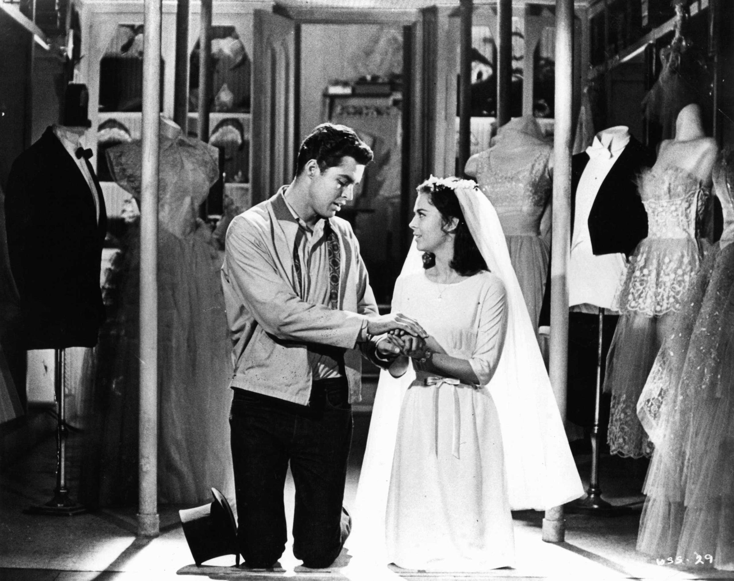 Richard Beymer And Natalie Wood In 'West Side Story'