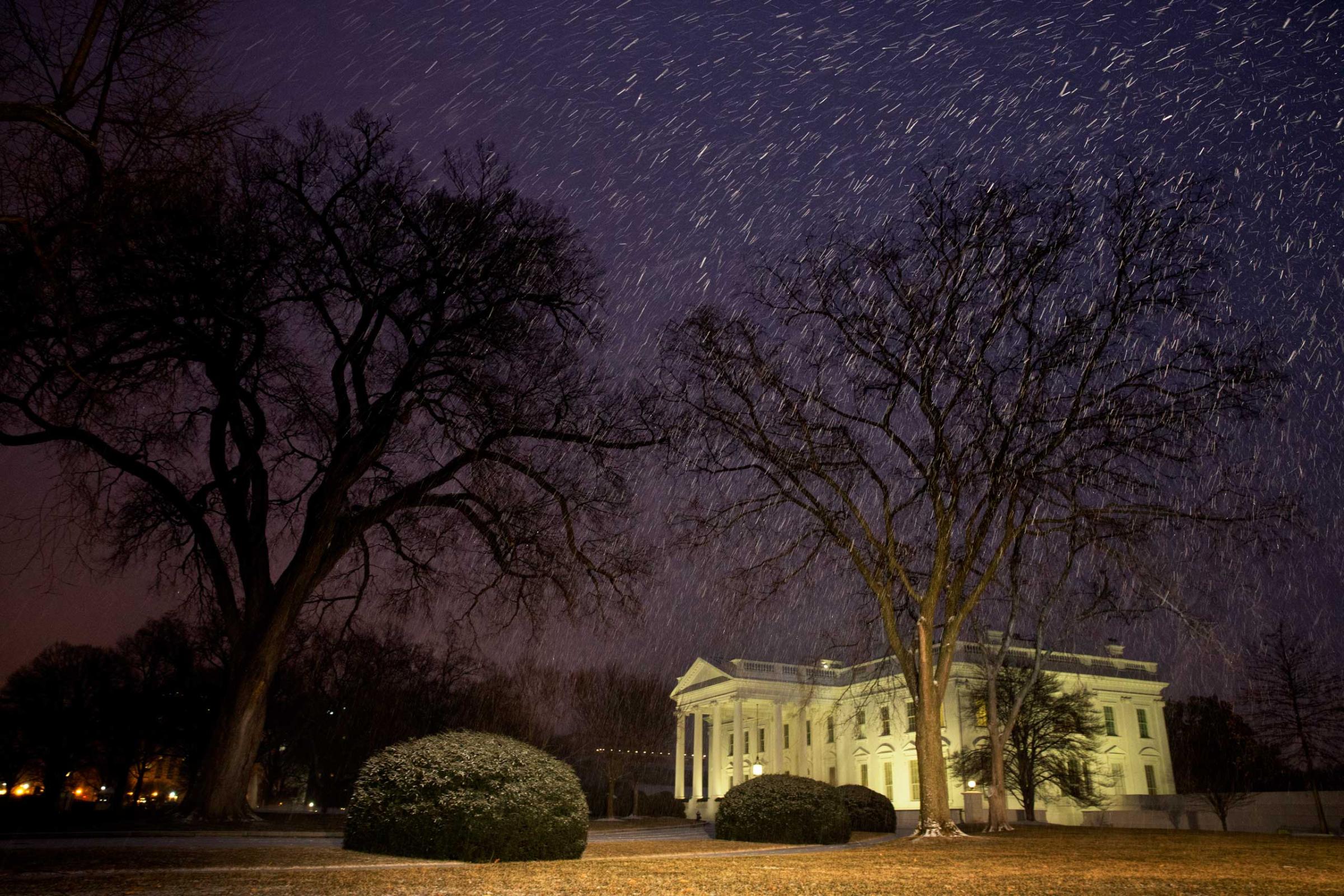 Washington DC Snow Storm Winter Weather