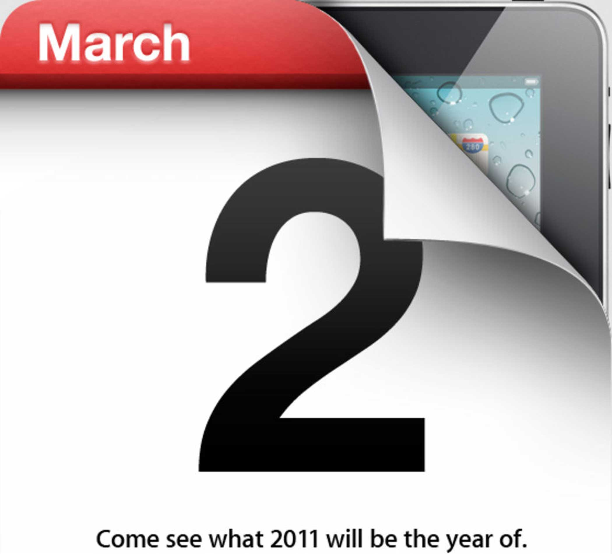 iPad 2, 2011, Cupertino