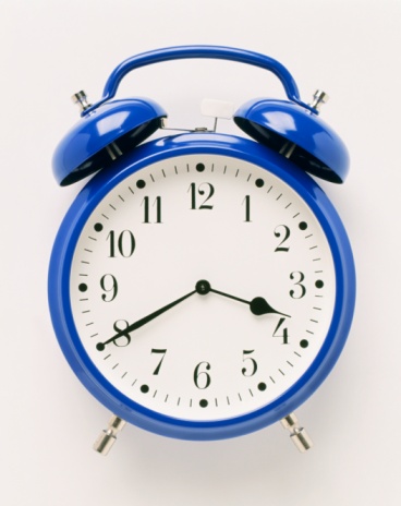 blue-alarm-clock