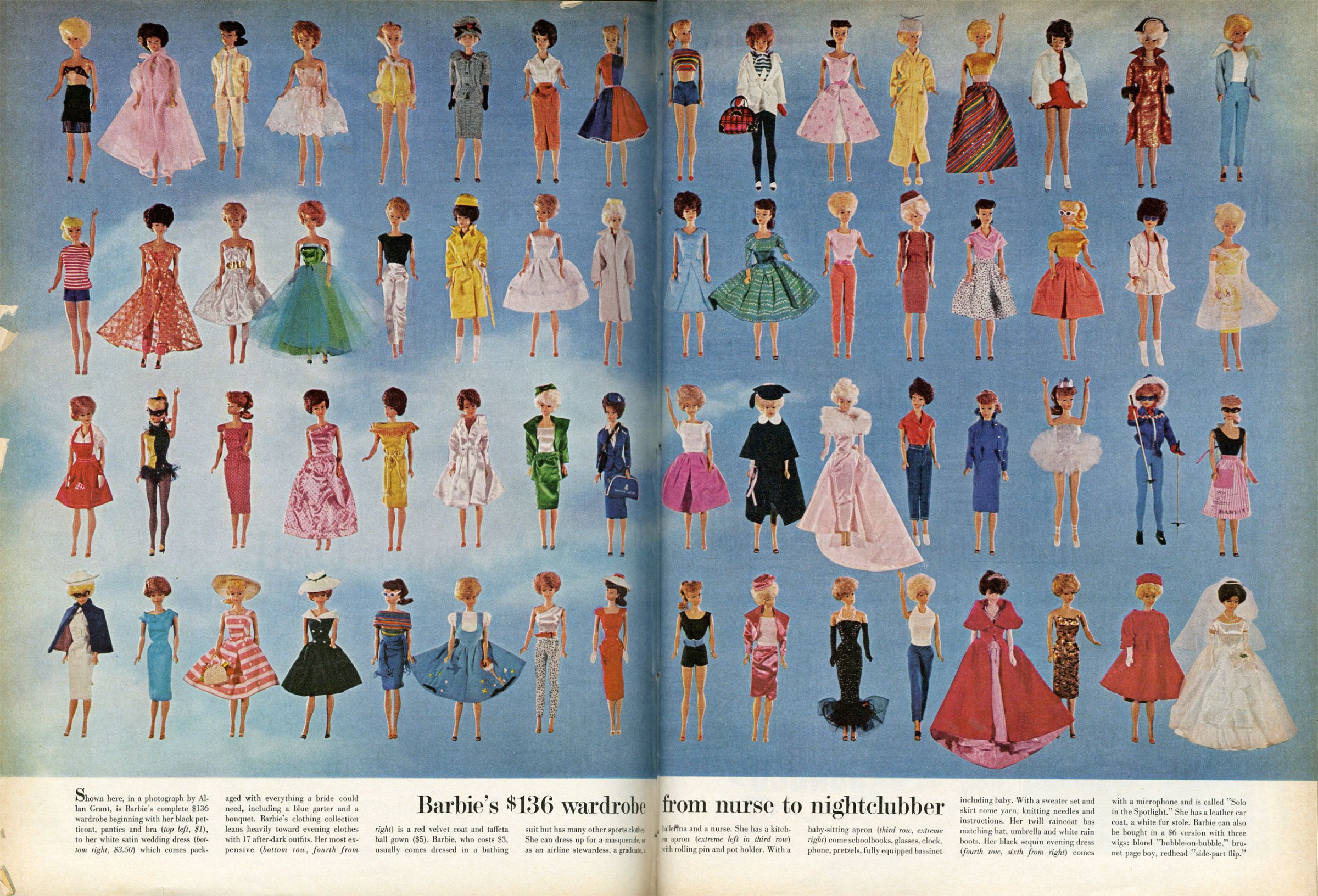 August 23, 1963 Life Magazine spread about Barbie