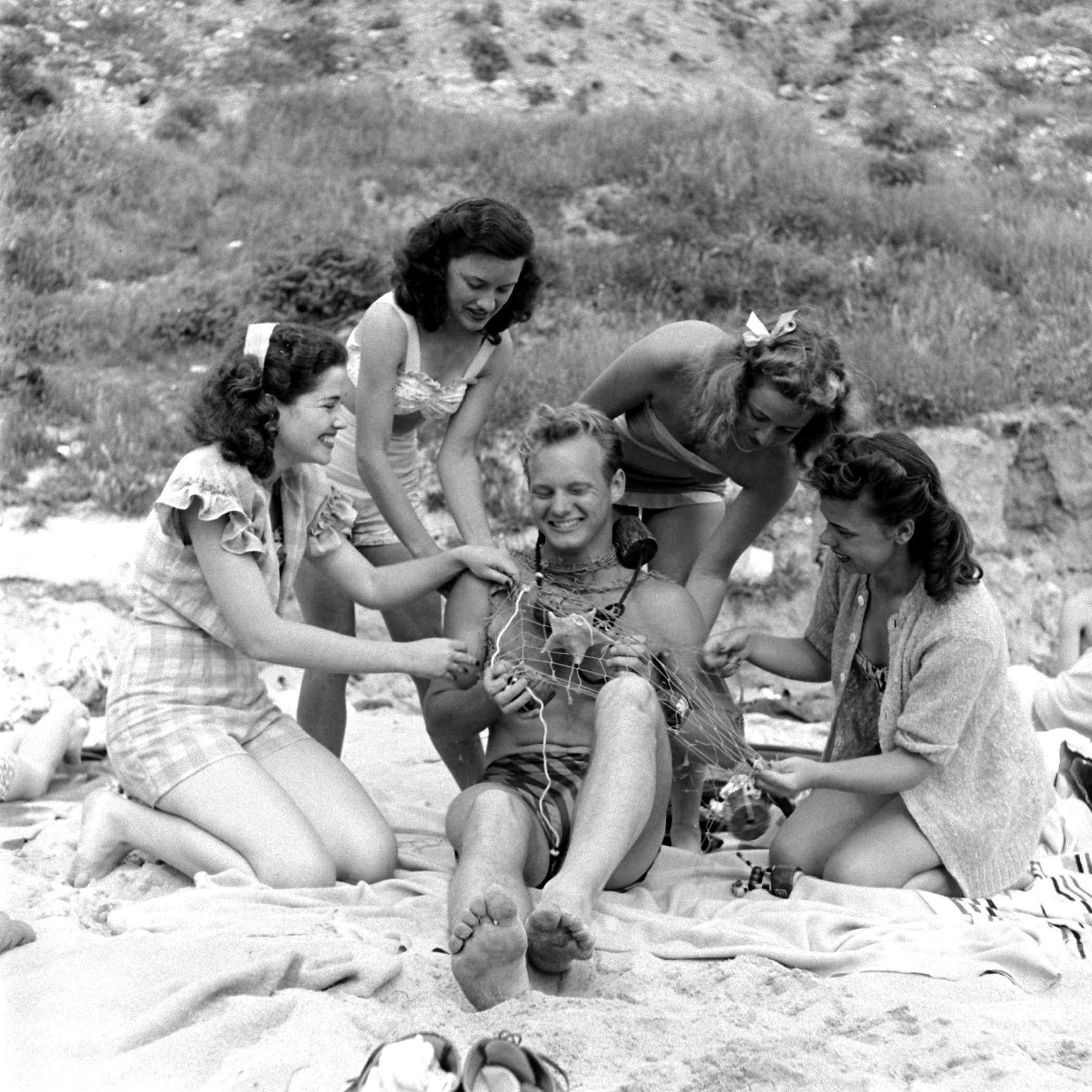 Spring break in Southern California, 1947.