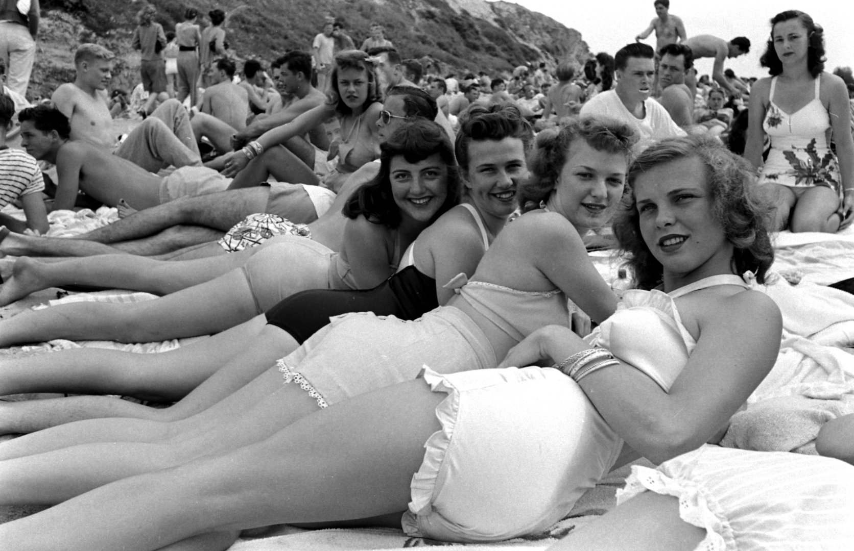 Vintage Spring Break Southern California Beach Vacation, 1947