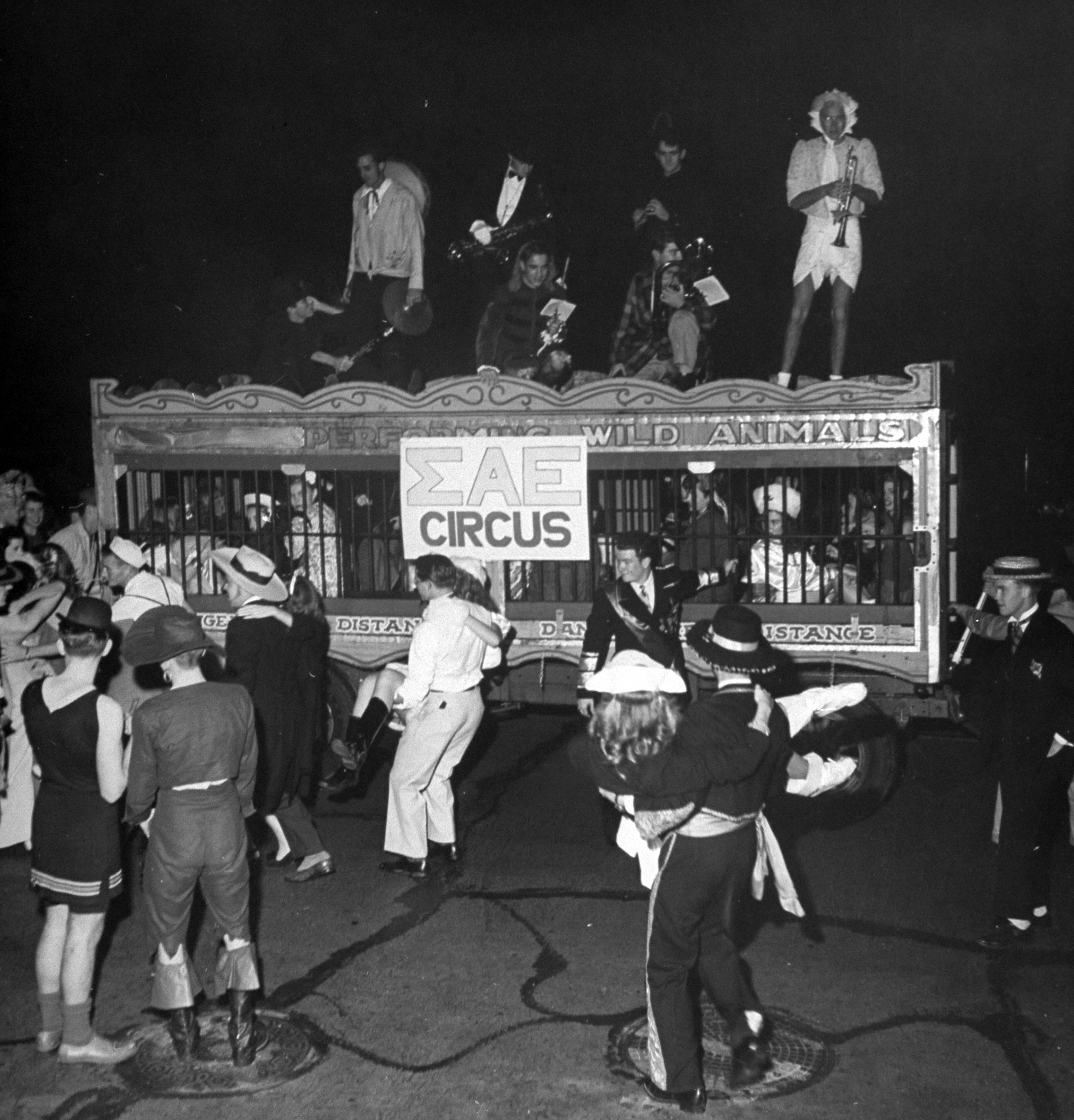 Sigma Alpha Epsilon Circus Party, 1946
