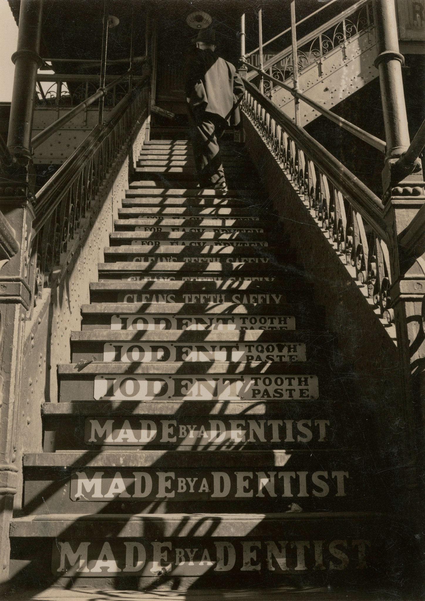 Third Avenue L Stairs, c. 1937.