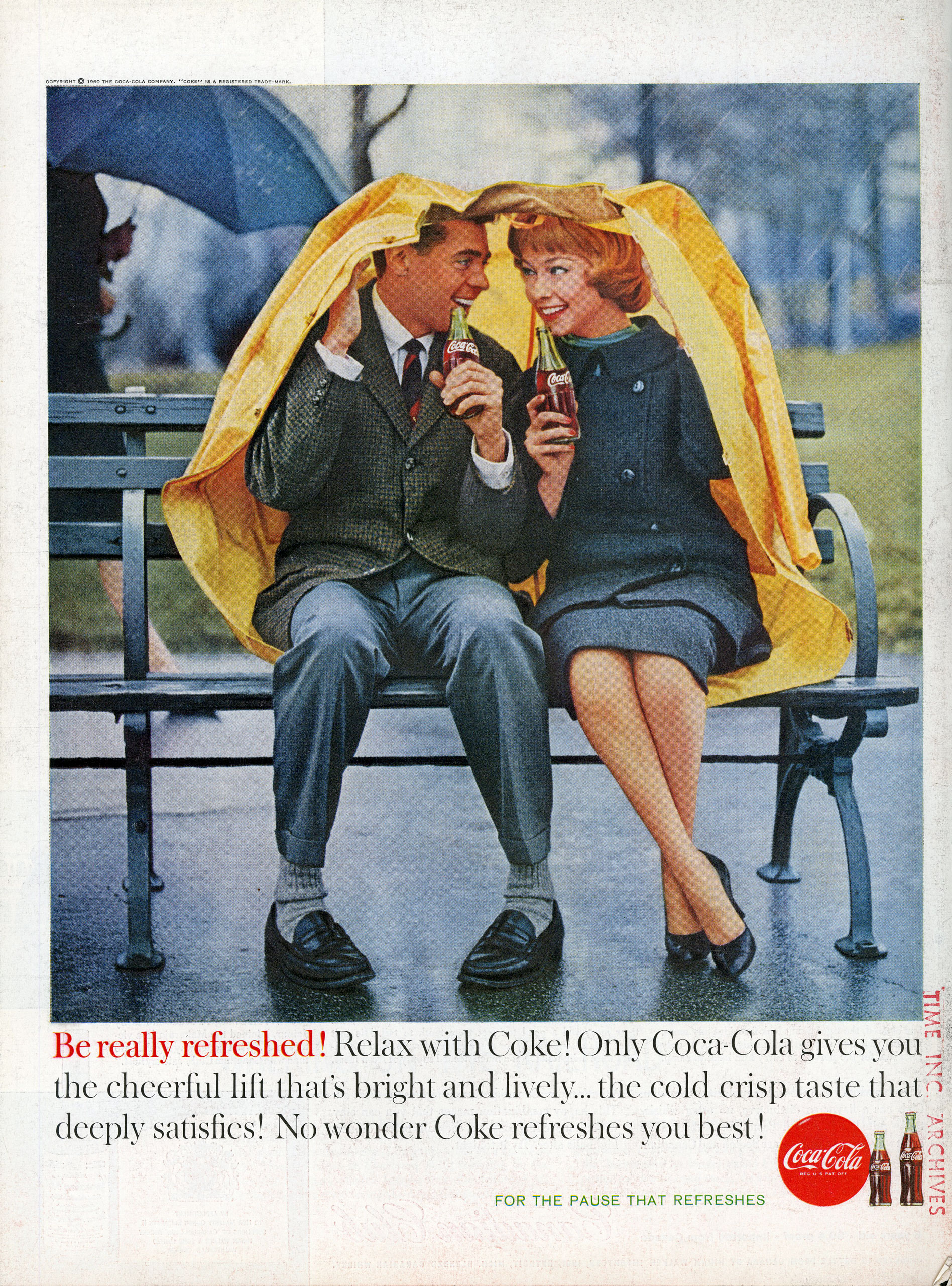 LIFE Magazine Coca-Cola Ad, 1960
