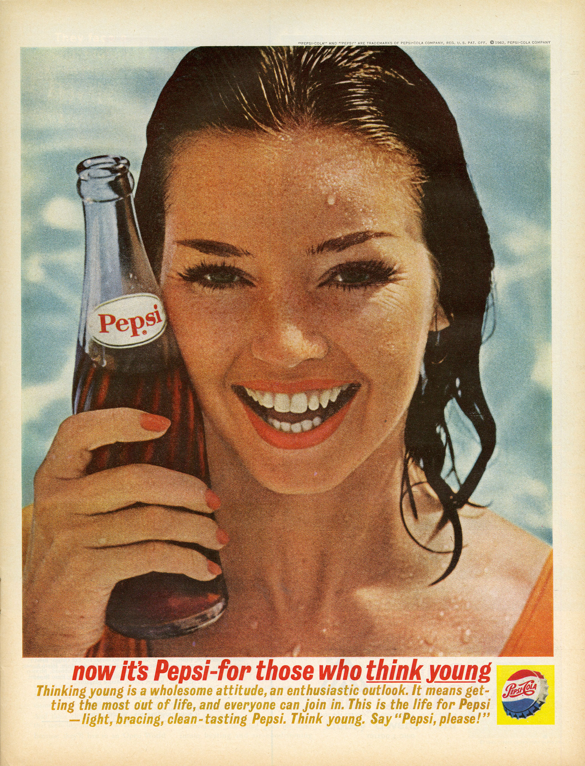 LIFE Magazine Pepsi ad, 1962